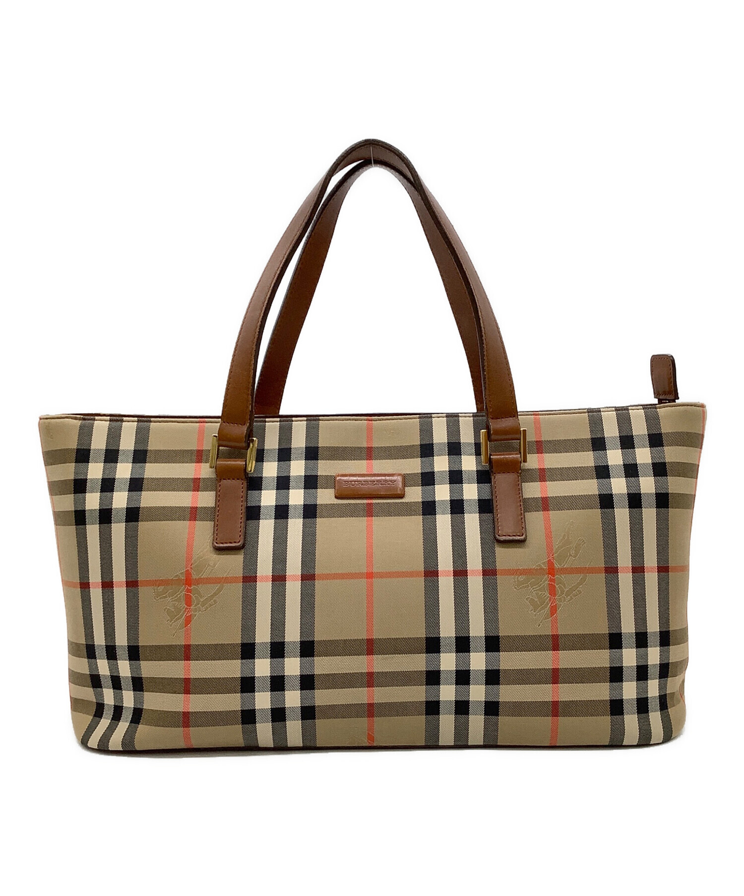 中古・古着通販】BURBERRY (バーバリー) ハンドバッグ ベージュ×ブラウン｜ブランド・古着通販 トレファク公式【TREFAC  FASHION】スマホサイト