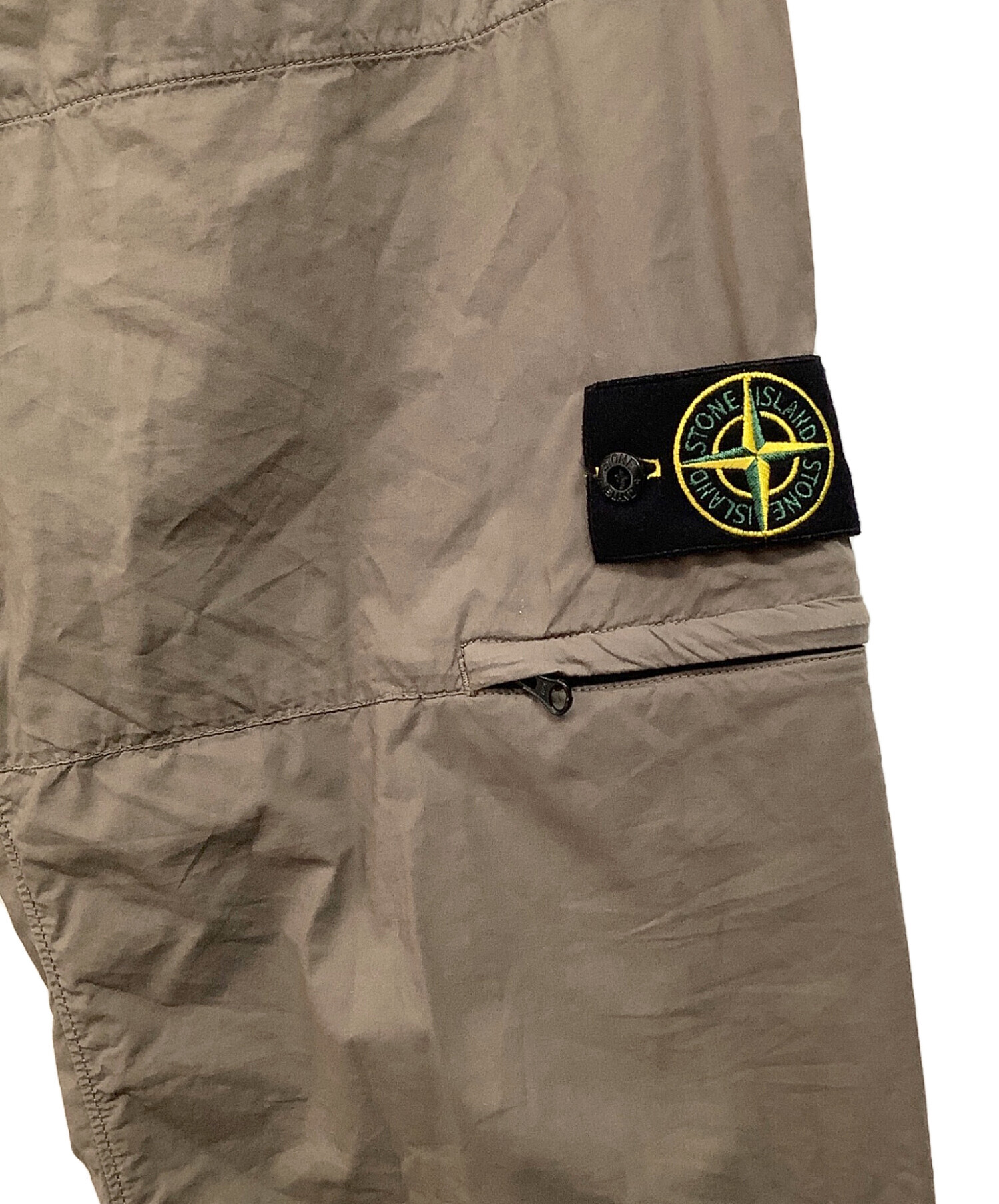 中古・古着通販】STONE ISLAND (ストーンアイランド) カーゴパンツ ベージュ サイズ:31｜ブランド・古着通販  トレファク公式【TREFAC FASHION】スマホサイト