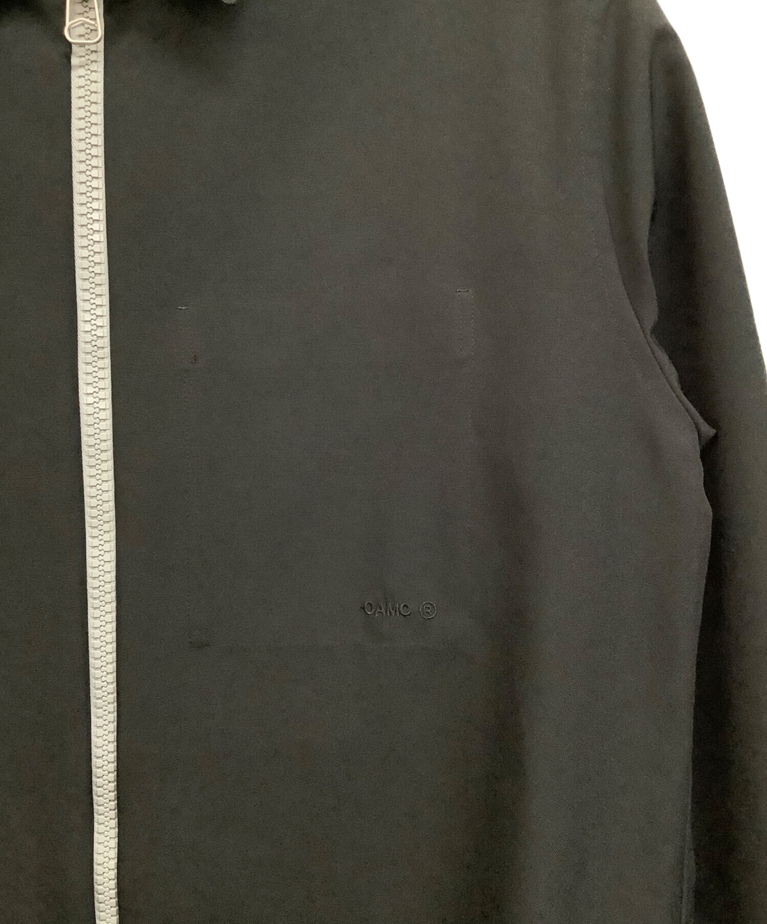 中古・古着通販】OAMC (オーエーエムシー) 「IAN SHIRT」 ダブルジップシャツ ブラック サイズ:L｜ブランド・古着通販  トレファク公式【TREFAC FASHION】スマホサイト