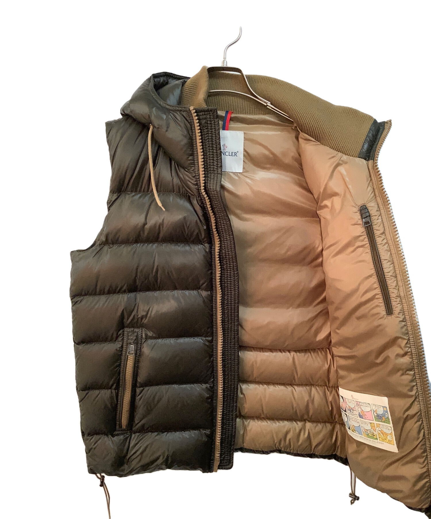 中古・古着通販】MONCLER (モンクレール) ダウンベスト オリーブ サイズ:3｜ブランド・古着通販 トレファク公式【TREFAC  FASHION】スマホサイト