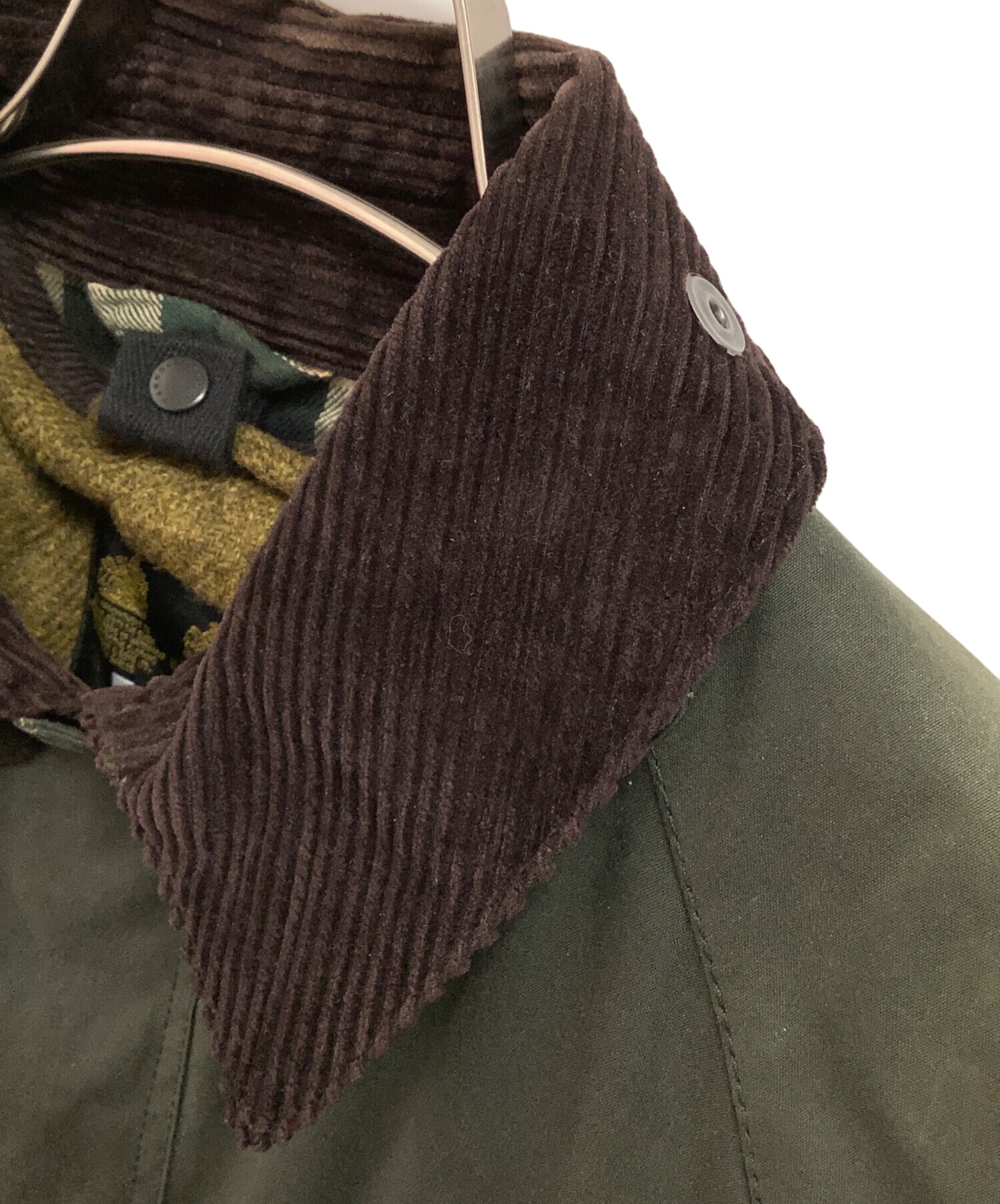 中古・古着通販】Barbour (バブアー) ビデイルオイルドジャケット カーキ×ブラウン サイズ:40｜ブランド・古着通販  トレファク公式【TREFAC FASHION】スマホサイト