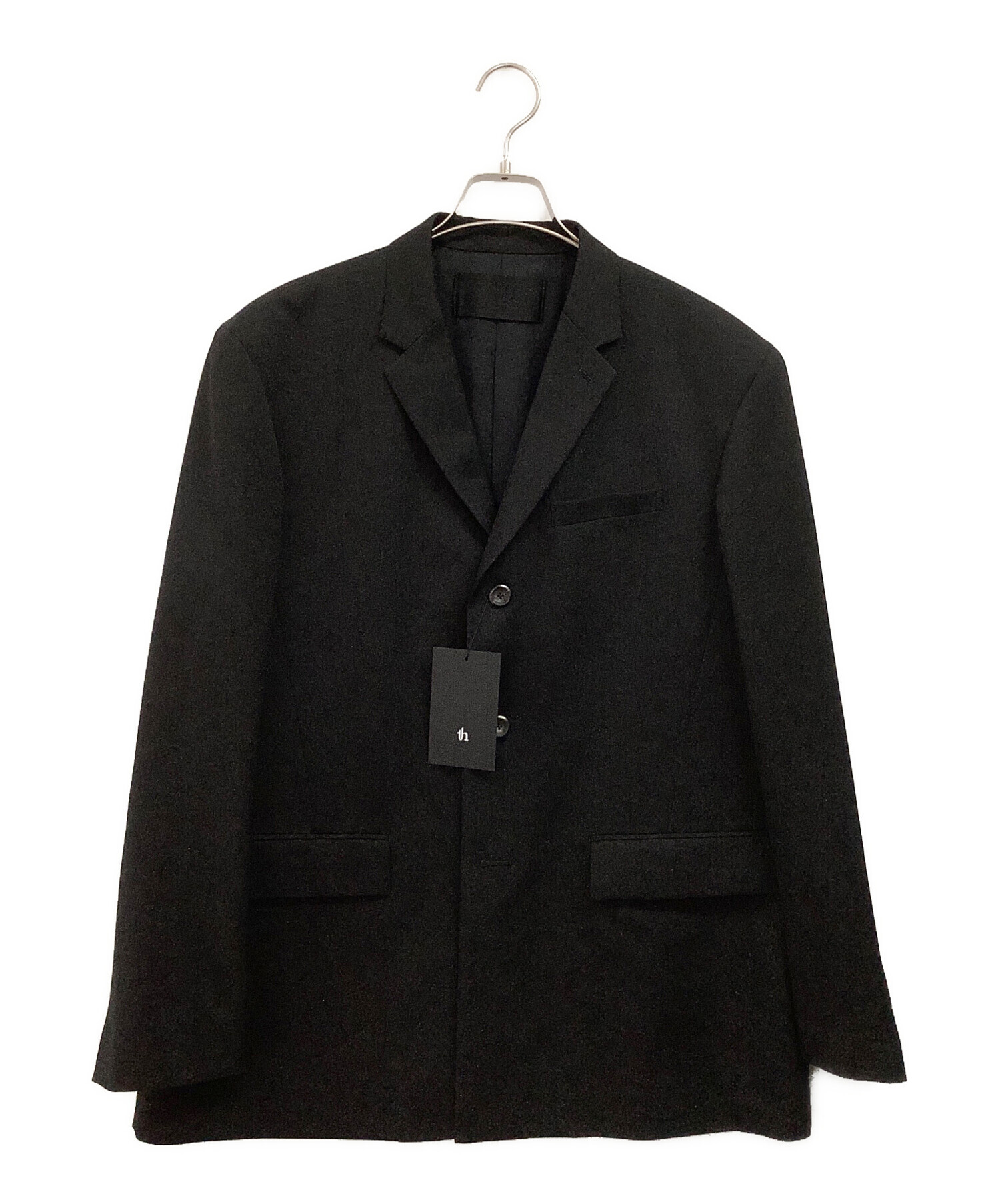 中古・古着通販】th products (ティーエイチプロダクツ) Single Jacket ブラック サイズ:2｜ブランド・古着通販  トレファク公式【TREFAC FASHION】スマホサイト