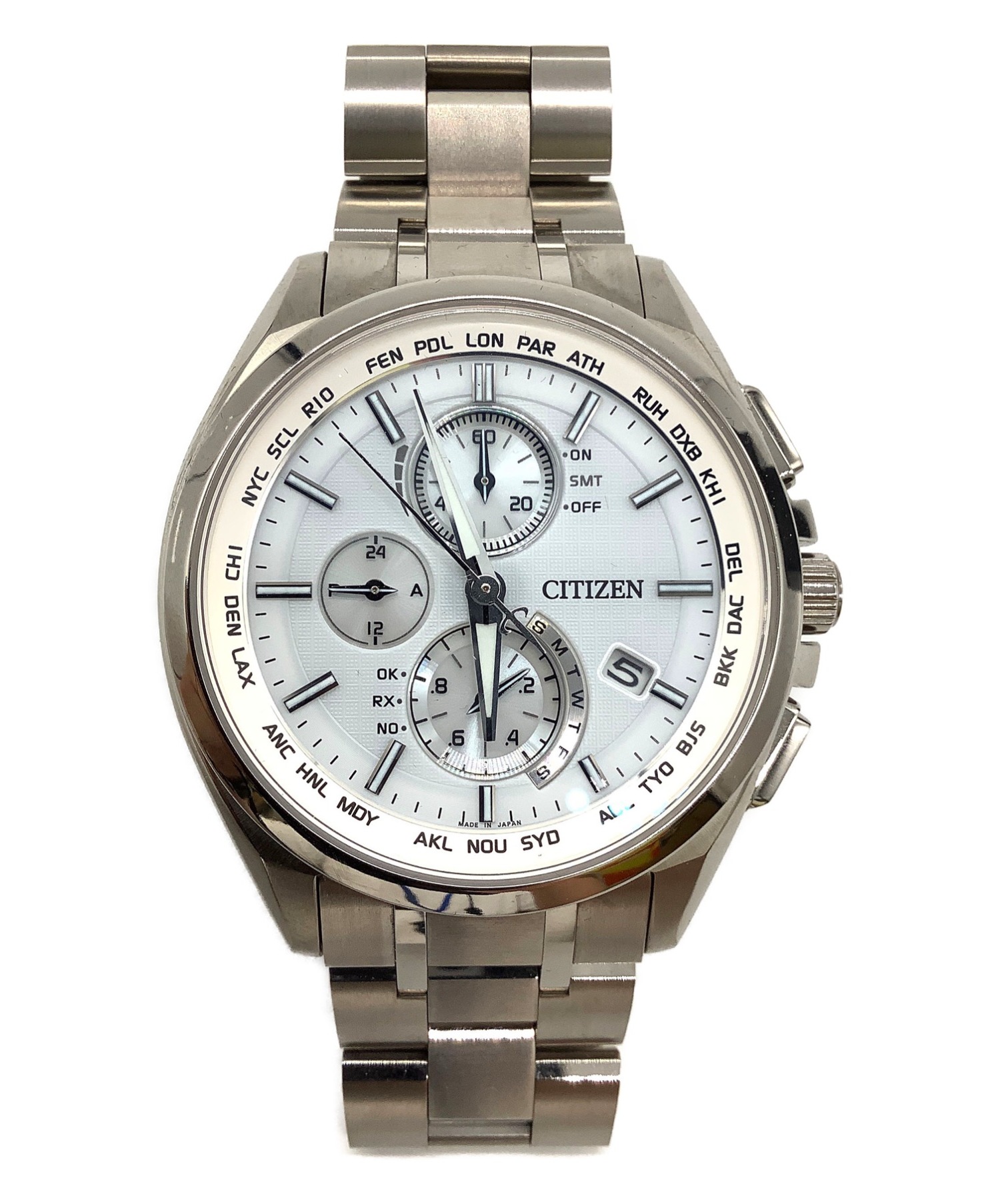 Citizen eco drive hot sale radio controlled h804