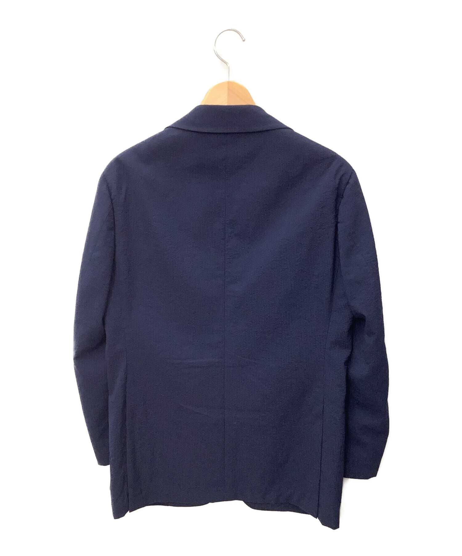 【BEAMS F】 リングジャケット製　セットアップ　サイズ50  ネイビー色