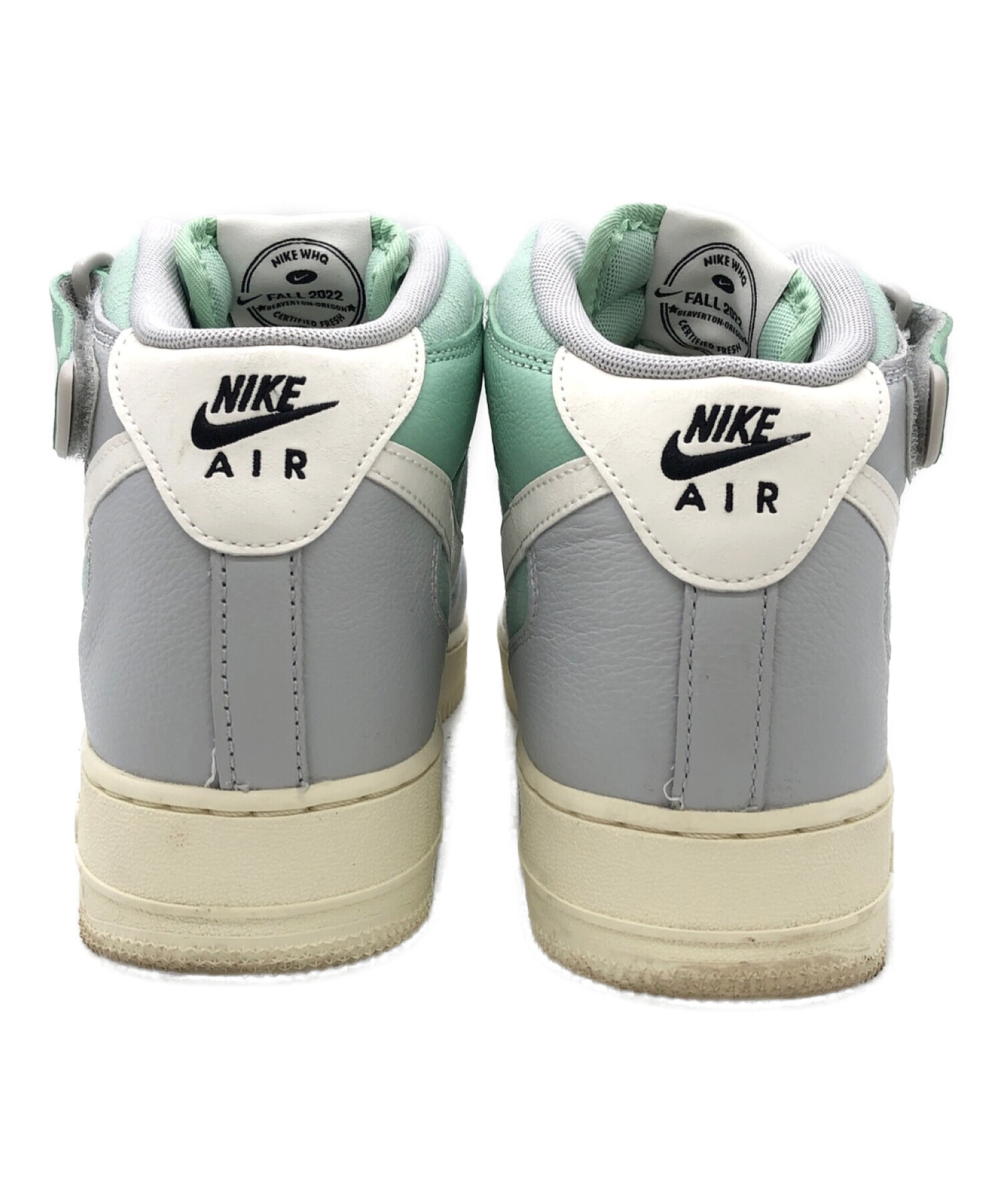 中古・古着通販】NIKE (ナイキ) AIR FORCE1 MID 07 グレーフォグ