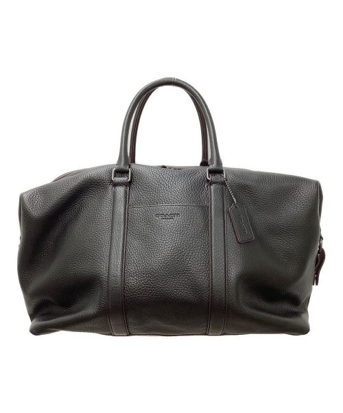 Coach discount leather weekender