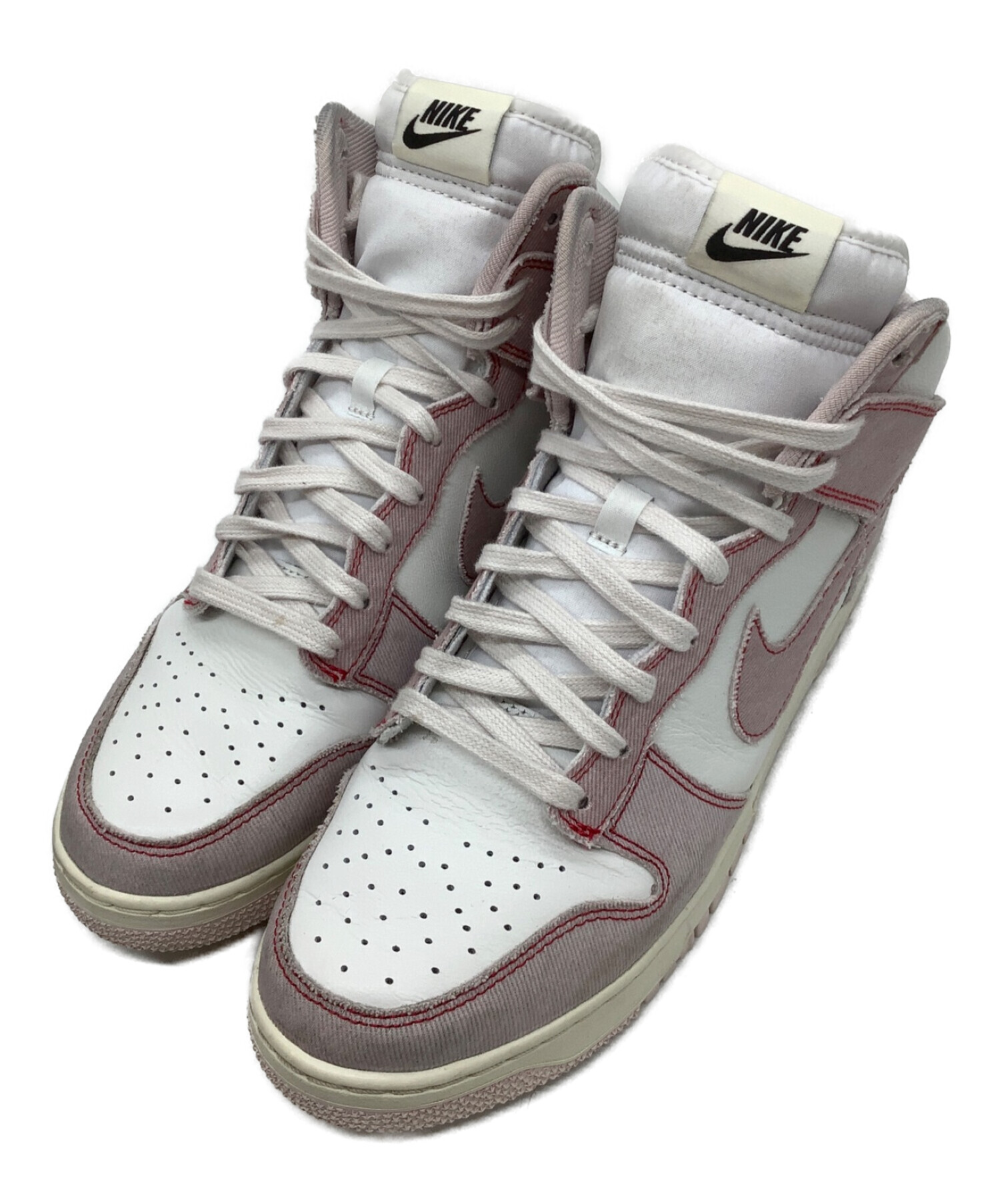 中古・古着通販】NIKE (ナイキ) DUNK HIGH 1985 Barely Rose ホワイト