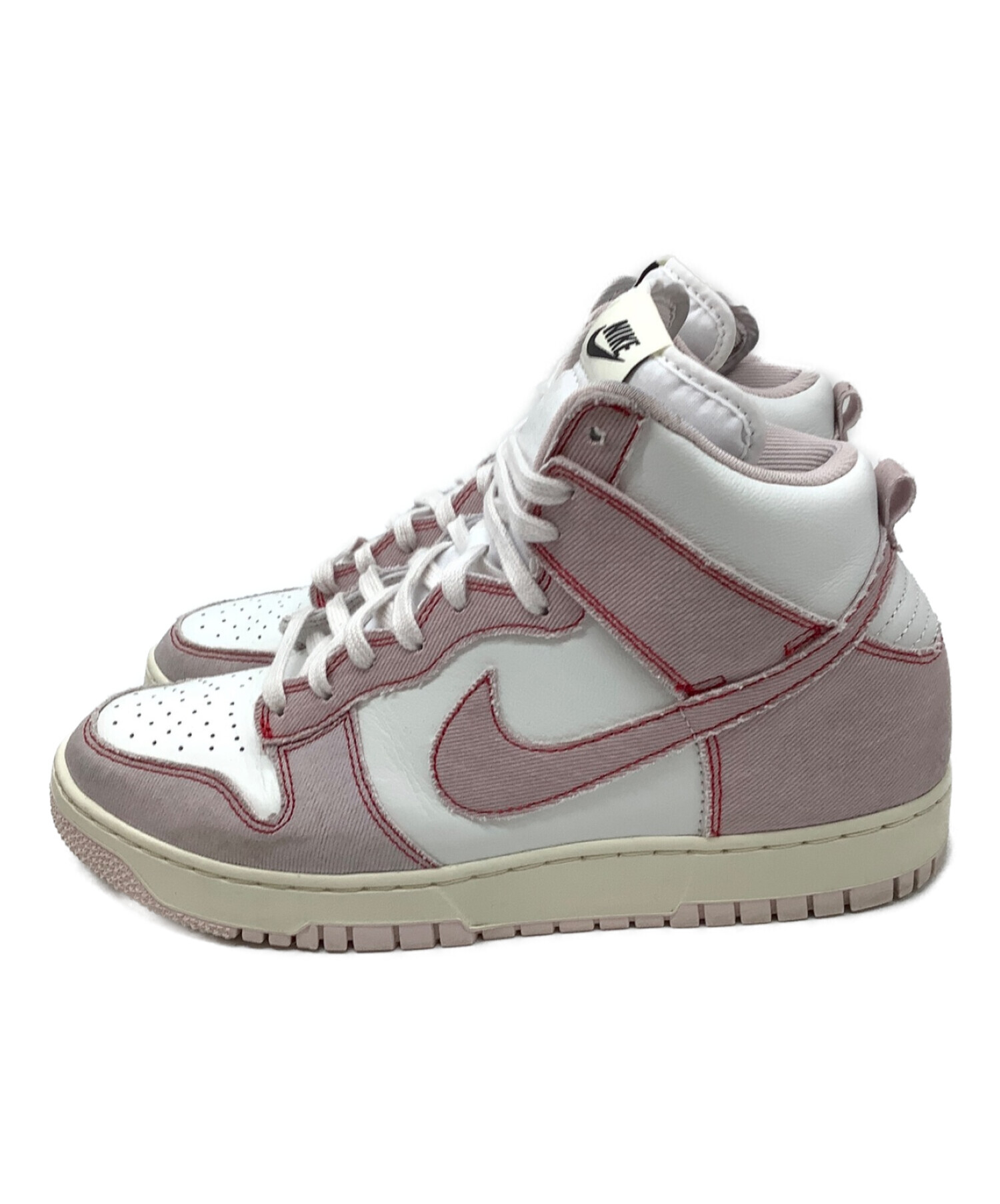 紫王さま】NIKE DUNK Hi 1985 ローズ×白 29cm - スニーカー