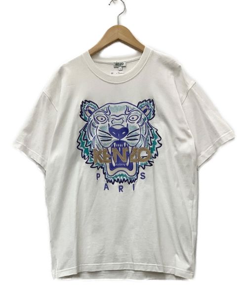中古・古着通販】KENZO (ケンゾー) タイガー刺繍Tシャツ ホワイト