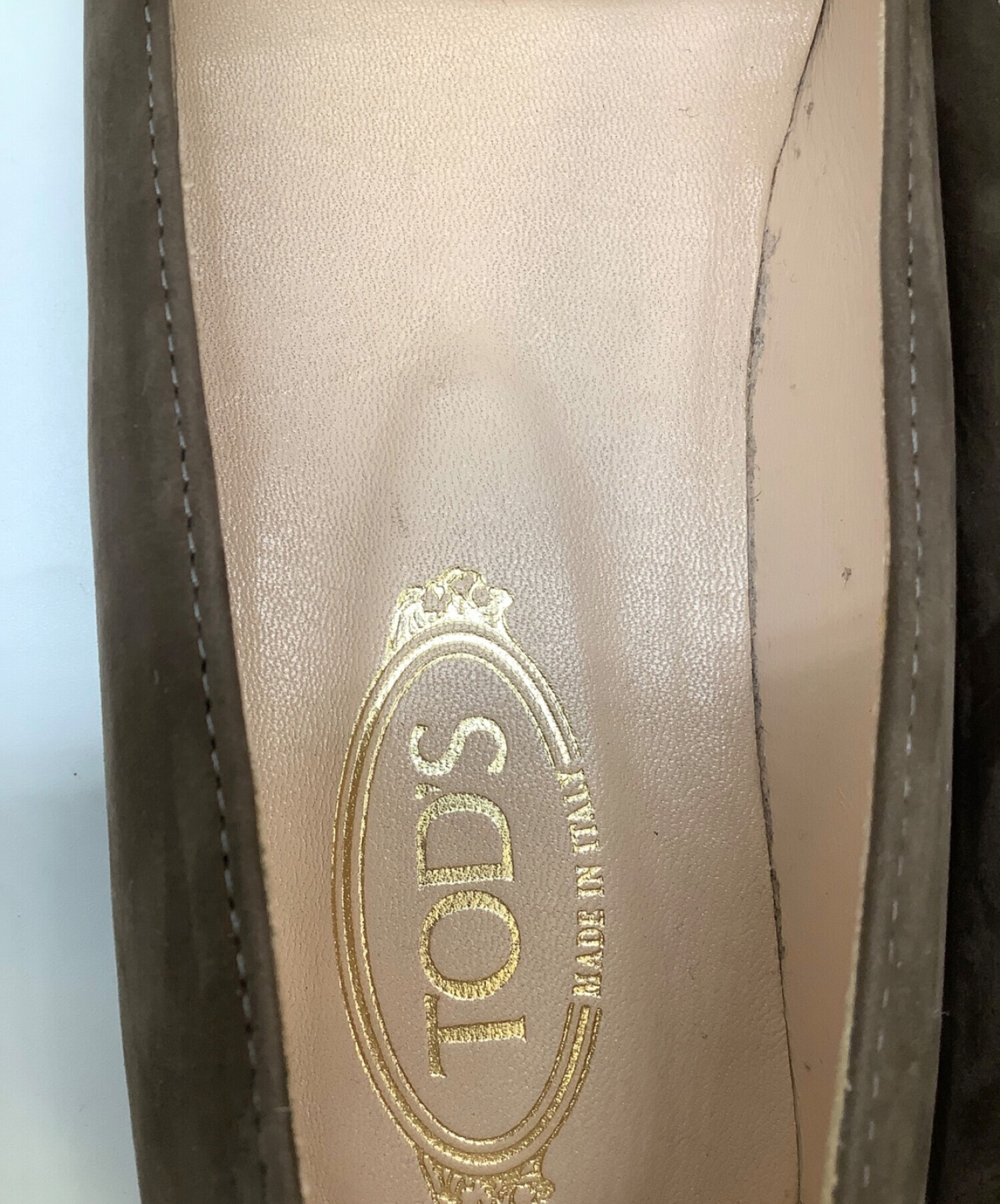 中古・古着通販】TOD'S (トッズ) パンプス ブラウン サイズ:34 1/2