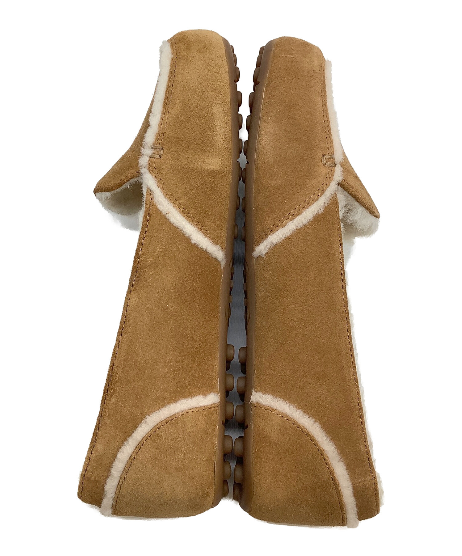 中古・古着通販】UGG (アグ) モカシンローファー ベージュ サイズ:25