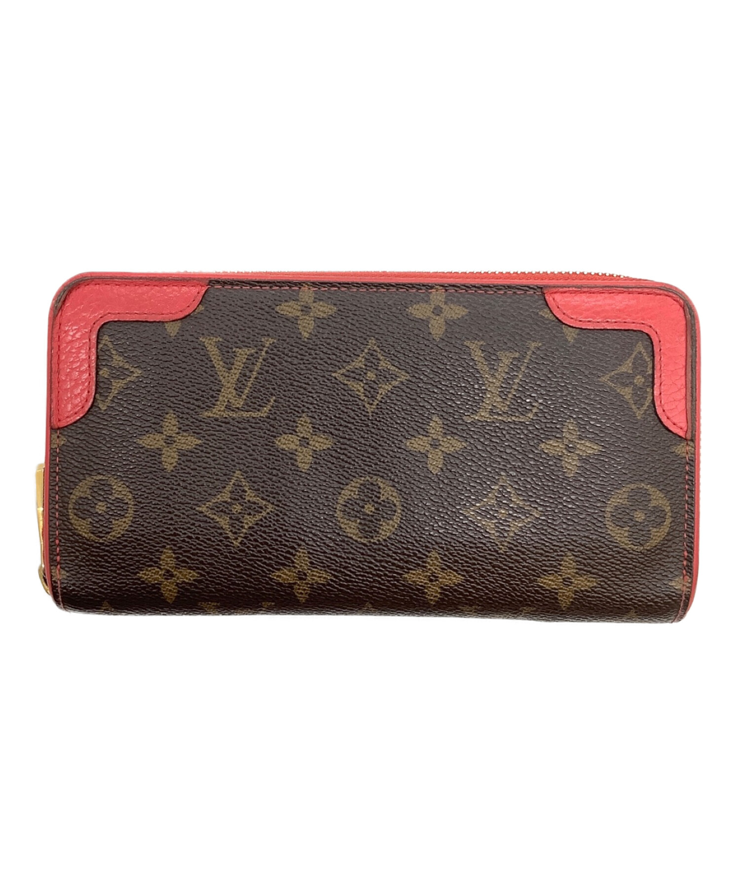 中古・古着通販】LOUIS VUITTON (ルイ ヴィトン) 長財布 ブラウン