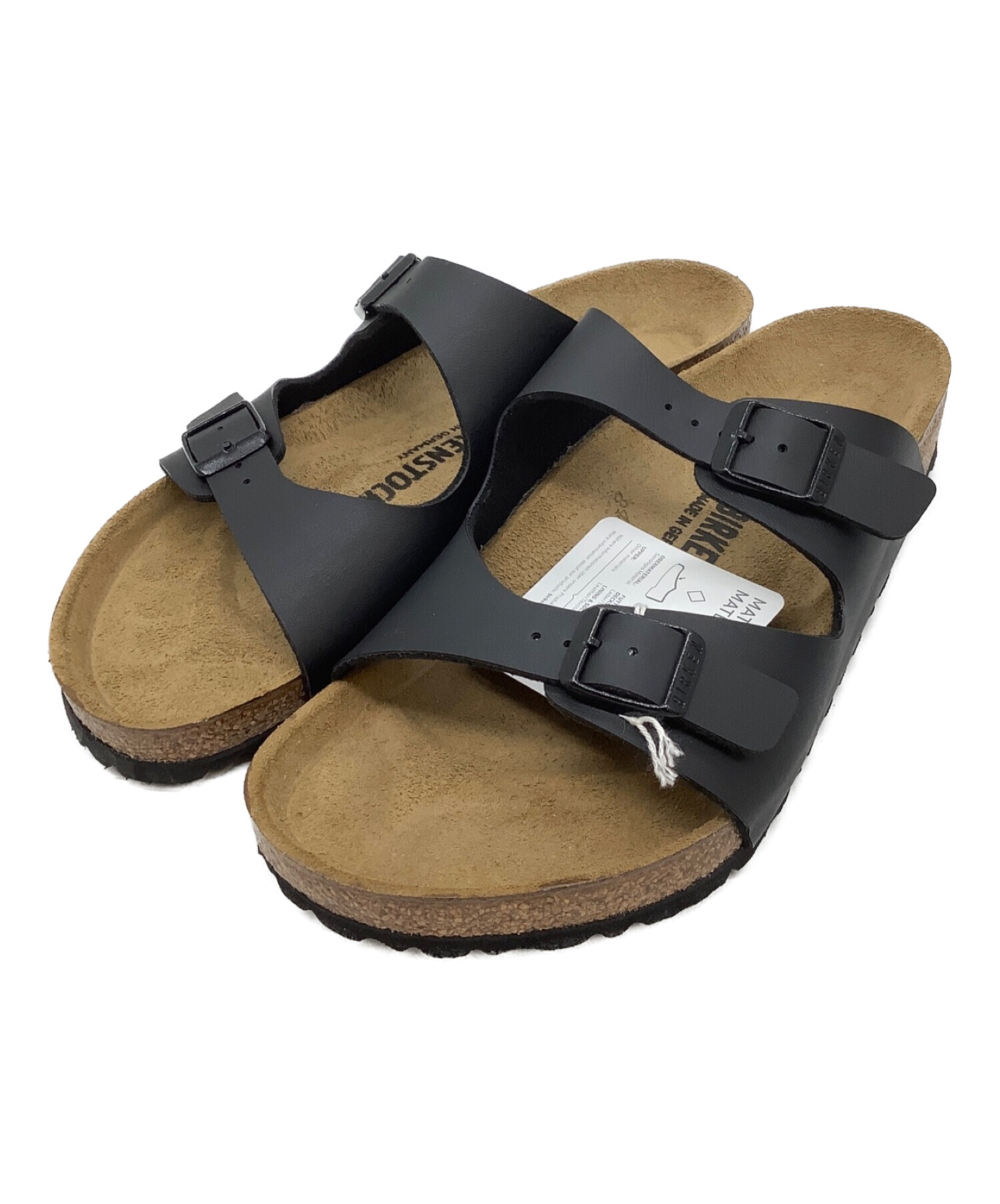 BIRKENSTOCK (ビルケンシュトック) サンダル ブラック サイズ:250 未使用品