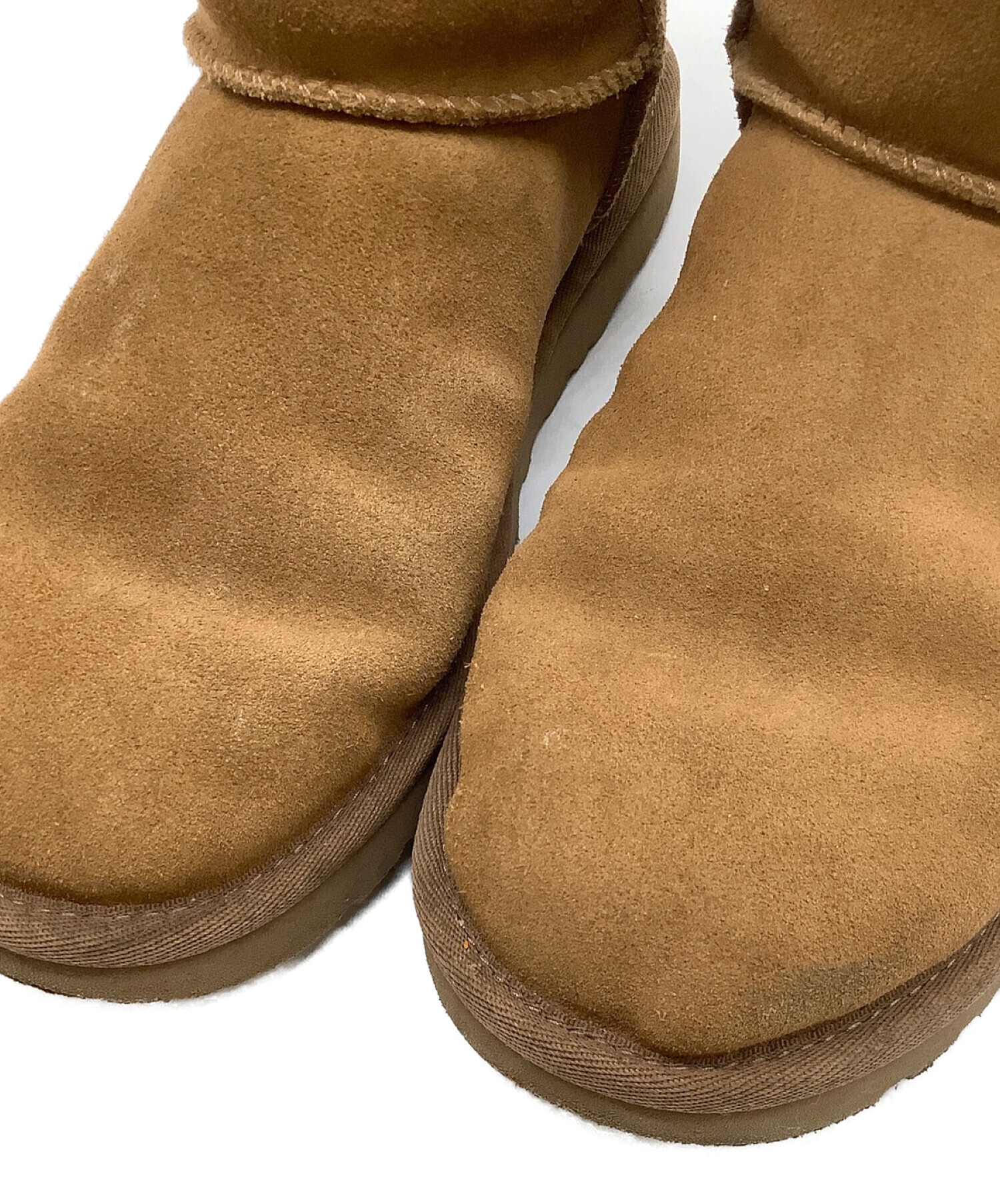 中古・古着通販】UGG (アグ) ショートブーツ ブラウン サイズ:24