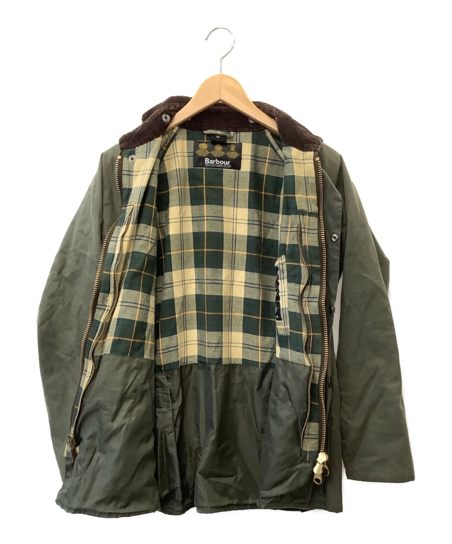 中古・古着通販】Barbour (バブアー) オイルドジャケット セージ