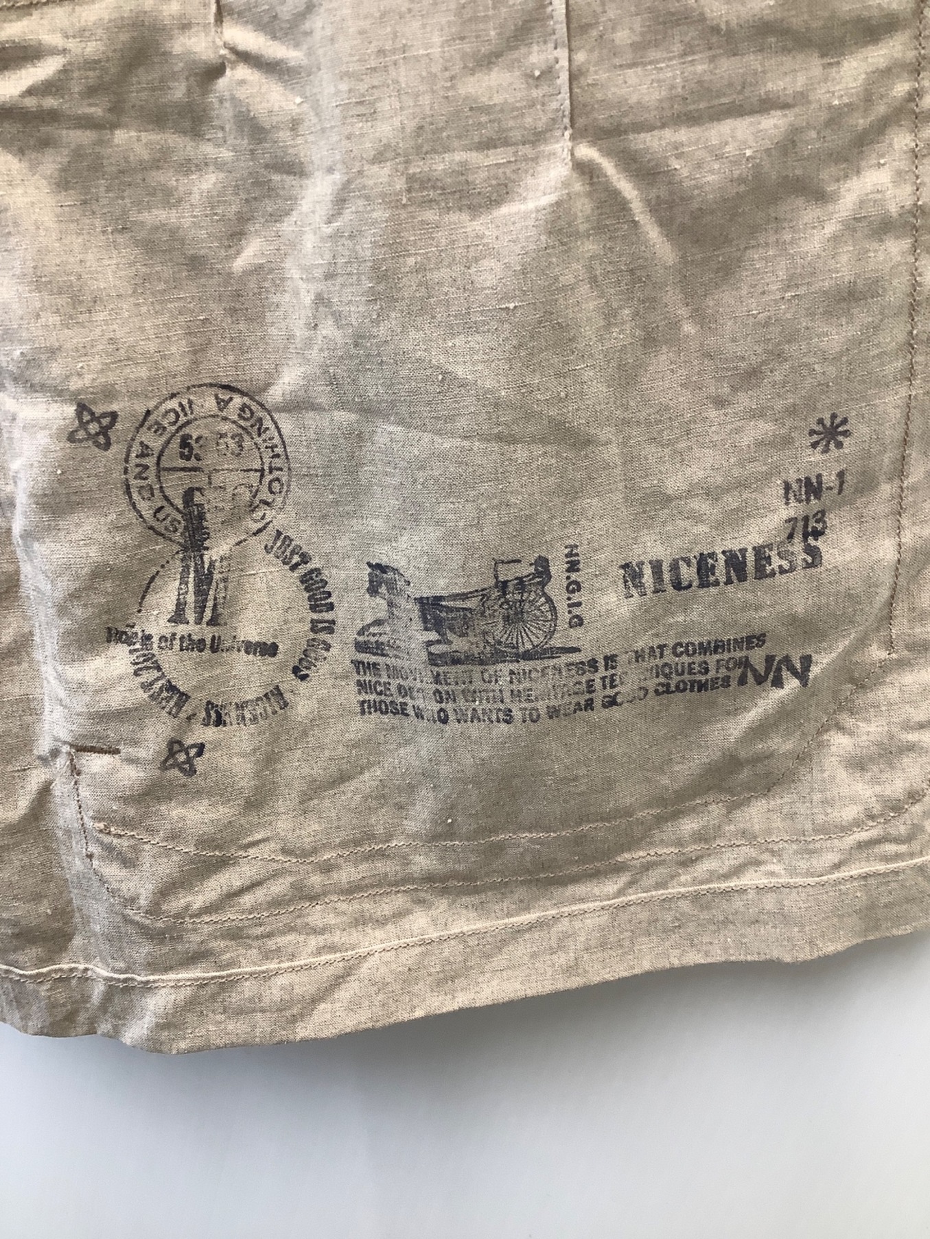 中古・古着通販】NICENESS (ナイスネス) ブッシュドファティーグ