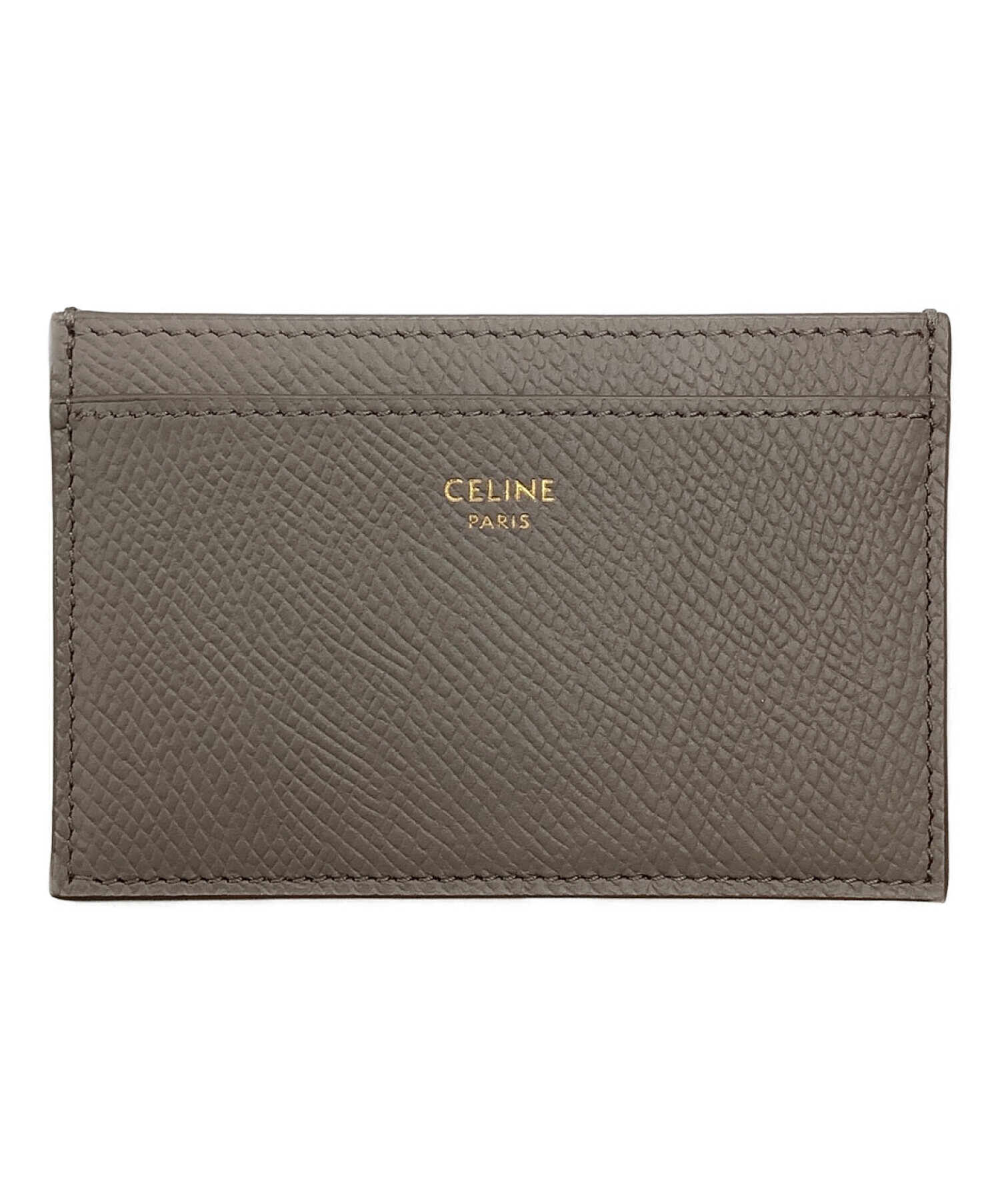 CELINE (セリーヌ) カードケース グレージュ