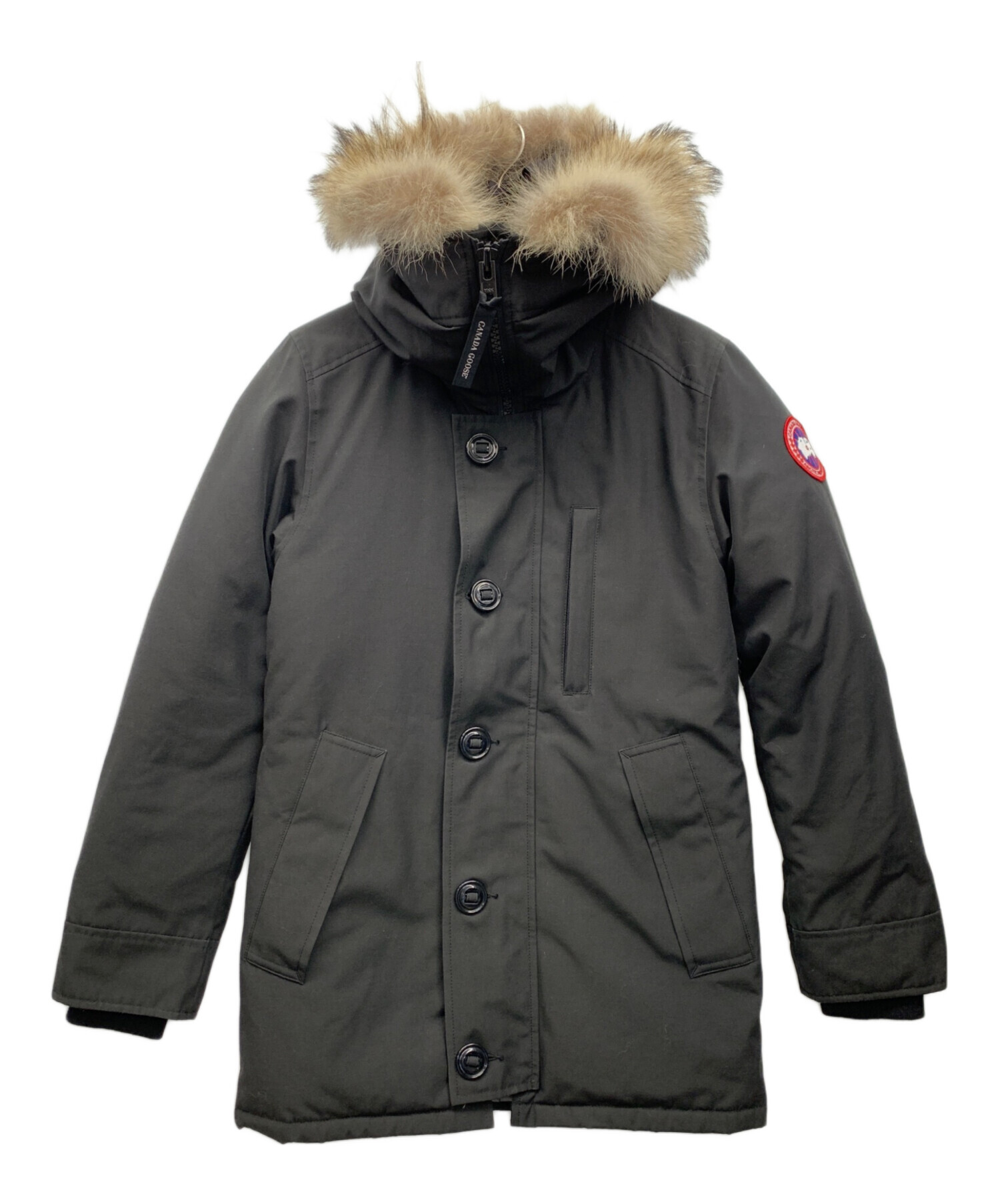 中古・古着通販】CANADA GOOSE (カナダグース) ダウンジャケット ブラック サイズ:2XS｜ブランド・古着通販  トレファク公式【TREFAC FASHION】スマホサイト