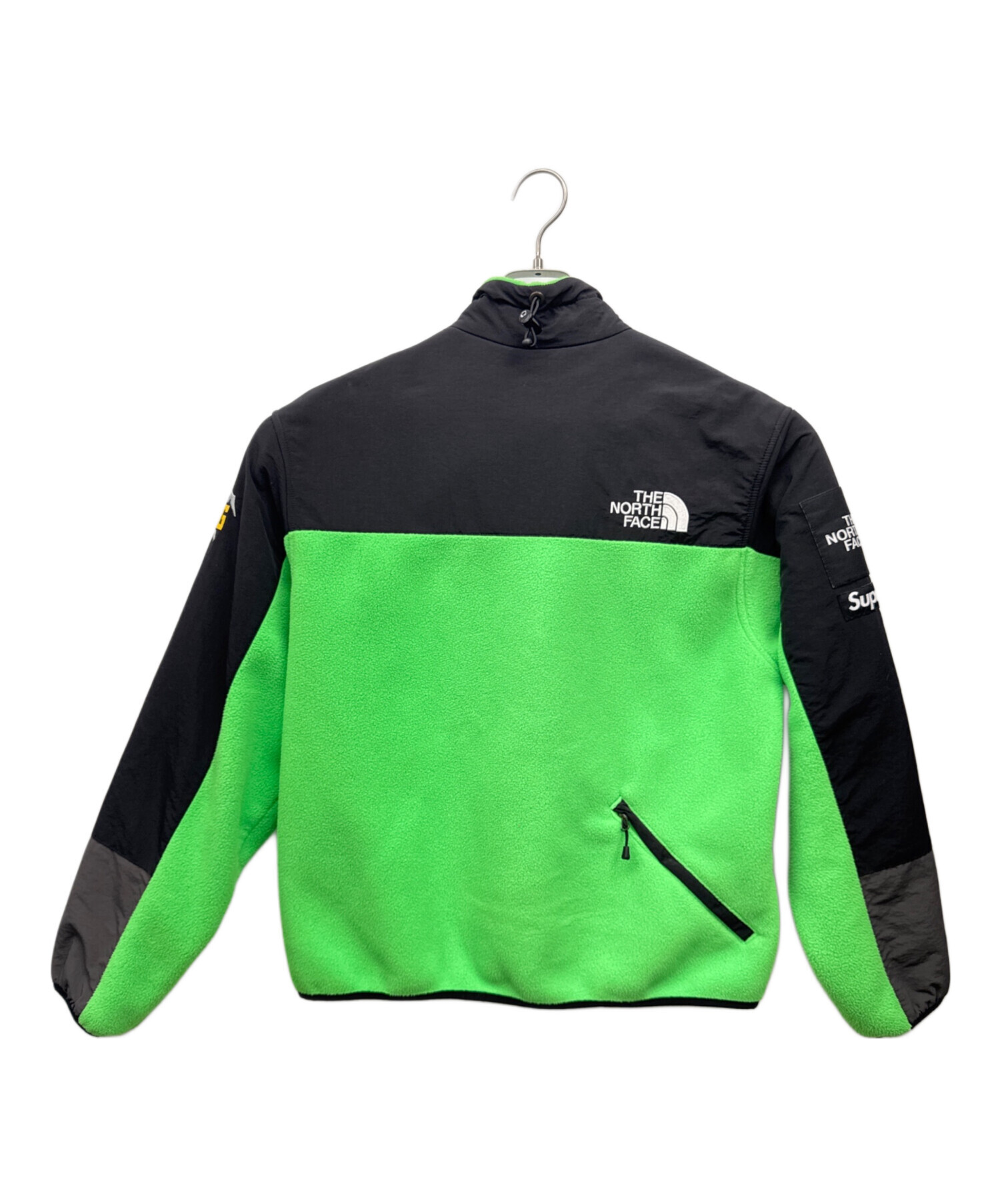 SUPREME (シュプリーム) THE NORTH FACE (ザ ノース フェイス) RTG Fleece Jacket グリーン×グレー  サイズ:S