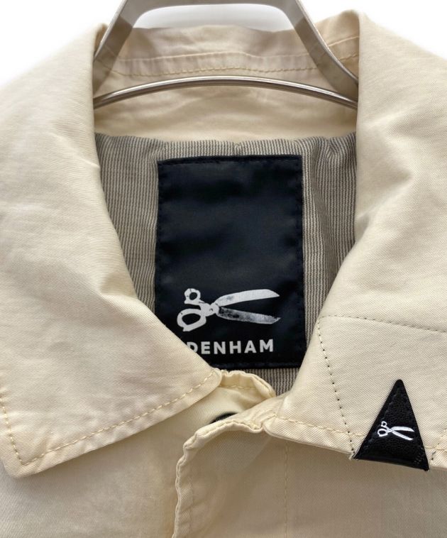 中古・古着通販】Denham (デンハム) ステンカラーコート アイボリー