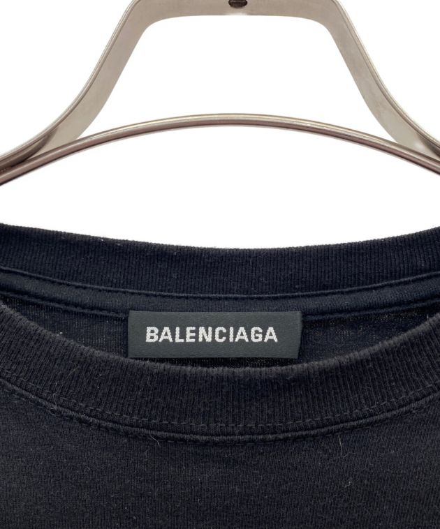 中古・古着通販】BALENCIAGA (バレンシアガ) BBロゴプリント半袖