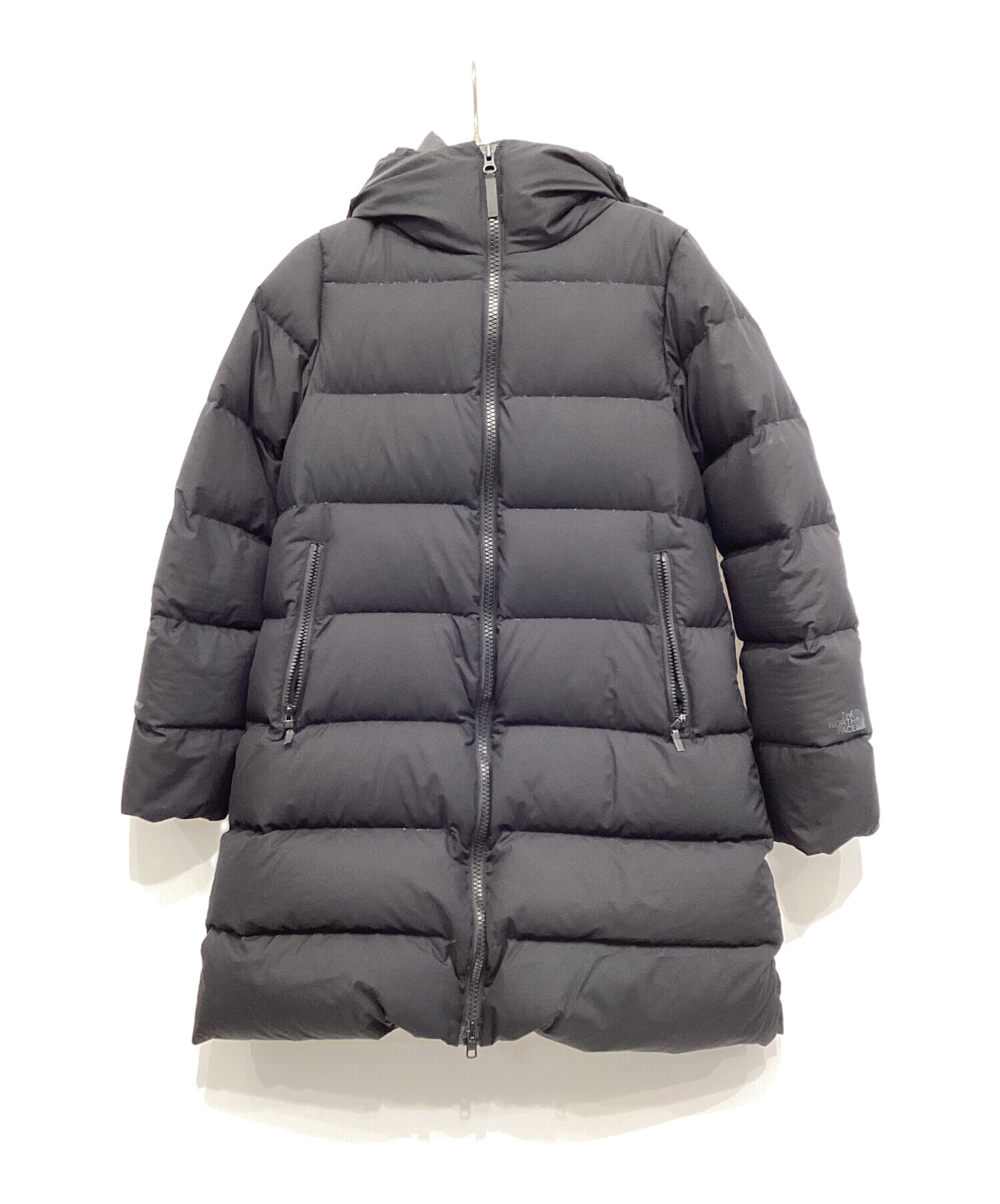 THE NORTH FACE (ザ ノース フェイス) ウインドストッパーダウンシェルコート ブラック サイズ:S