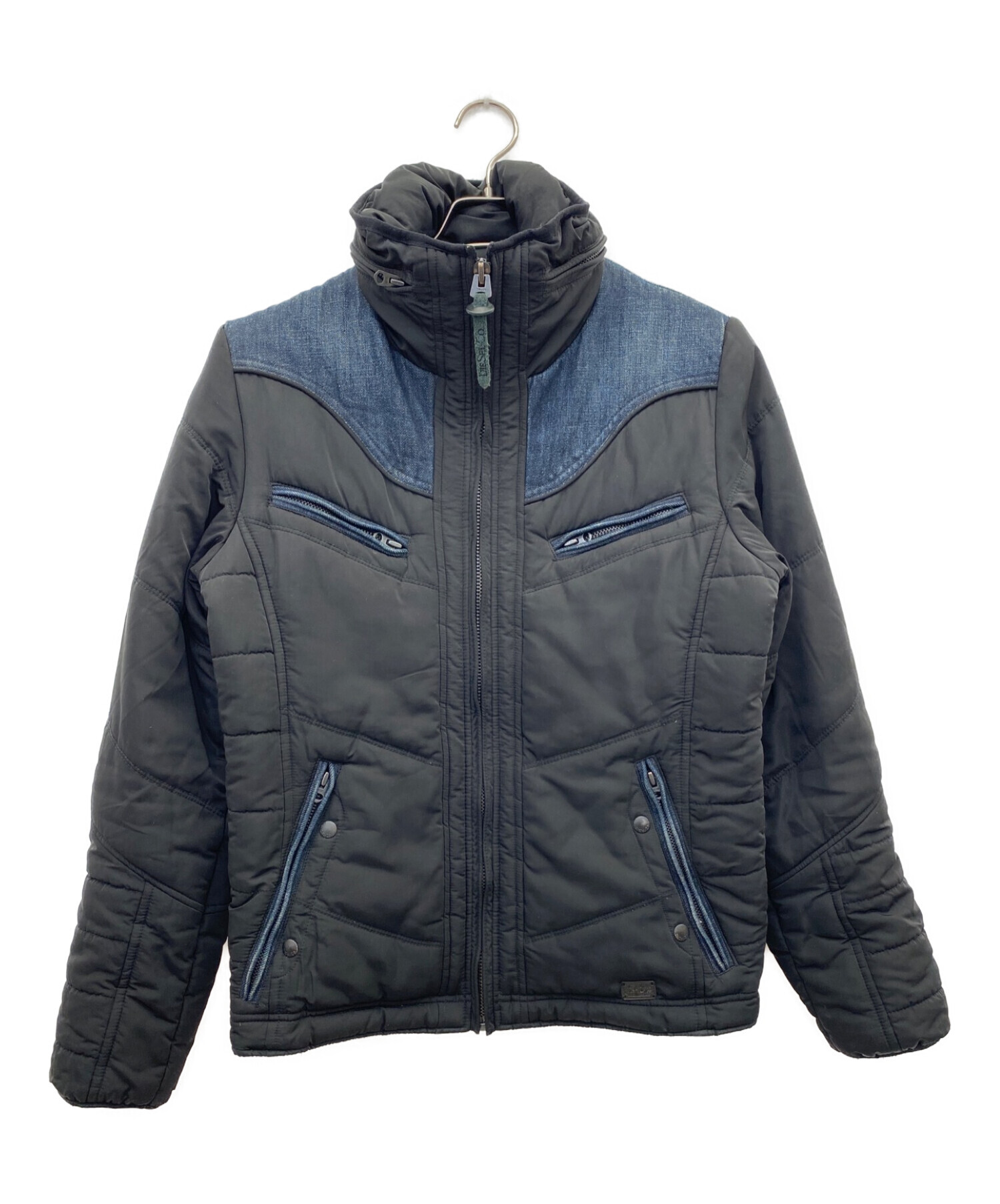 中古・古着通販】DIESEL (ディーゼル) 中綿デニム切替ジャケット