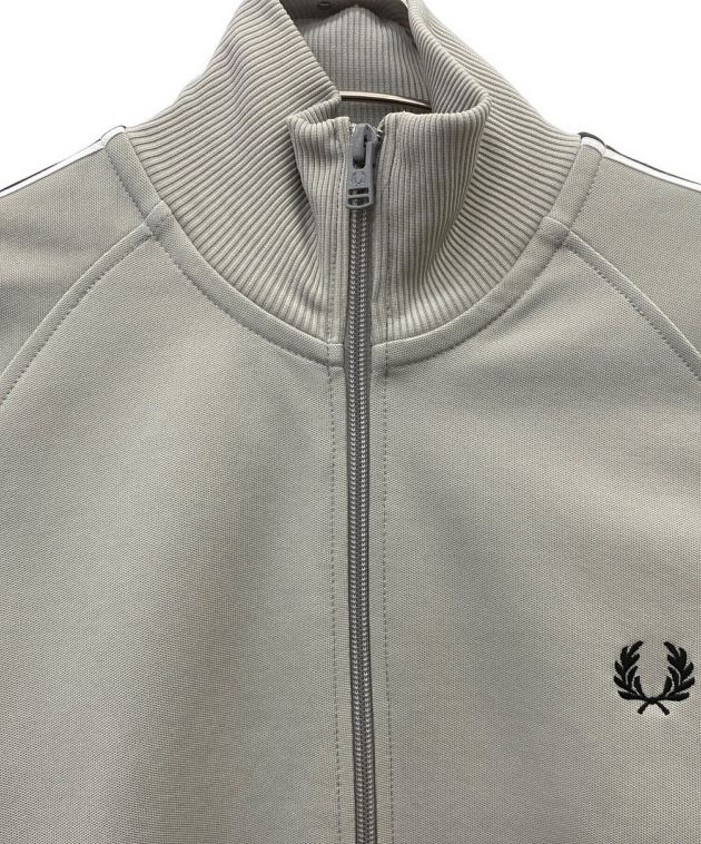 FRED PERRY (フレッドペリー) ジップジャージトラックジャケット グレー サイズ:S