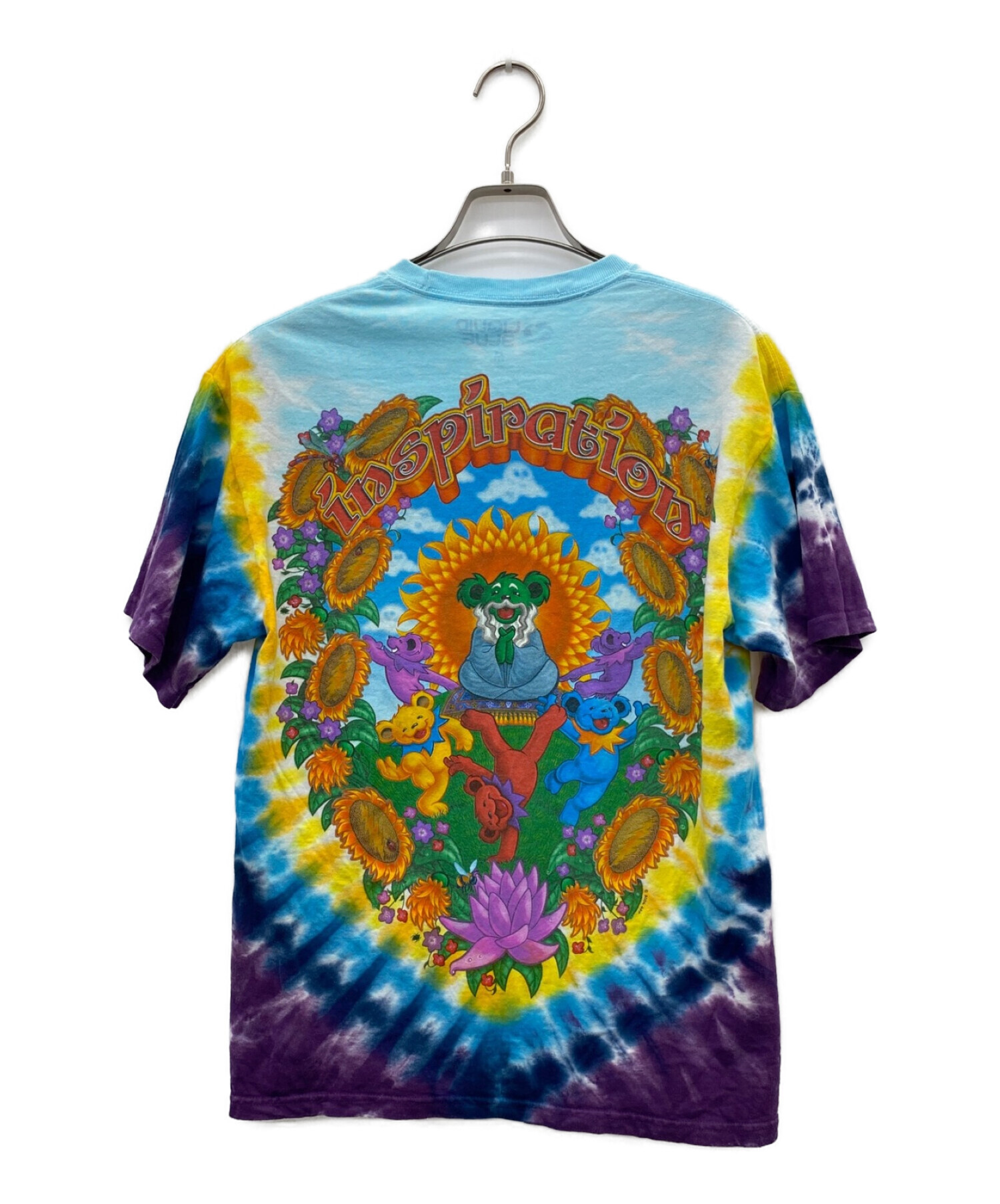 grateful dead (グレイトフル・デッド) バンドTシャツ ブルー サイズ:M