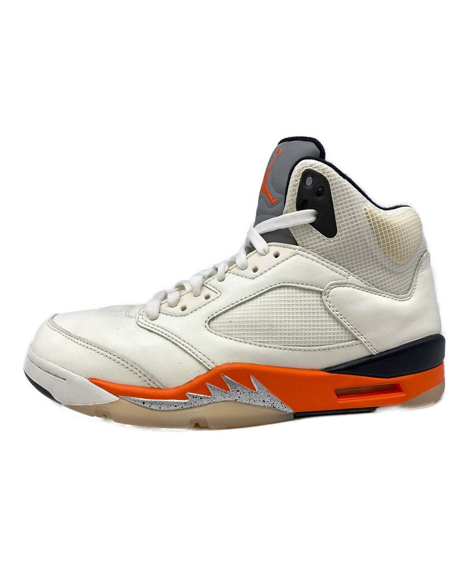 中古・古着通販】NIKE (ナイキ) AIR JORDAN 5 RETRO Orange Blaze ホワイト×オレンジ  サイズ:27cm｜ブランド・古着通販 トレファク公式【TREFAC FASHION】スマホサイト