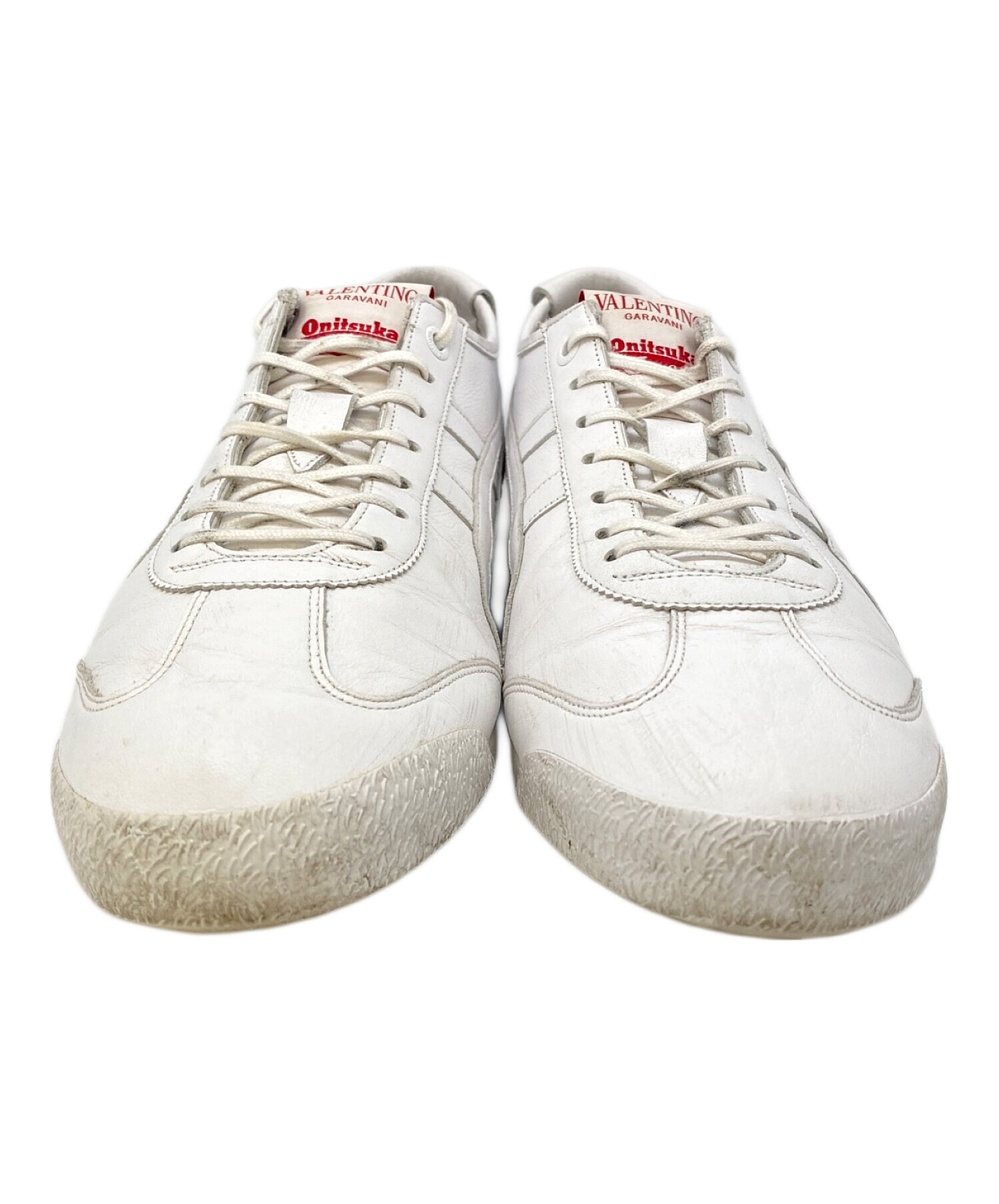 中古・古着通販】VALENTINO GARAVANI (ヴァレンティノ・ガラヴァーニ) Onitsuka Tiger (オニツカタイガー)  MEXICO 66 SD ホワイト×レッド サイズ:28㎝｜ブランド・古着通販 トレファク公式【TREFAC FASHION】スマホサイト