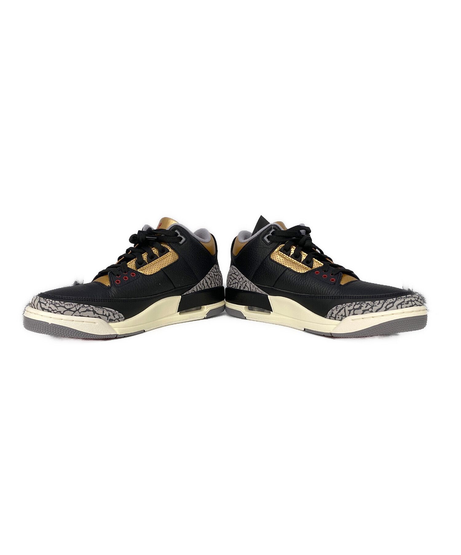 中古・古着通販】NIKE (ナイキ) WMNS AIR JORDAN 3 RETRO ブラック