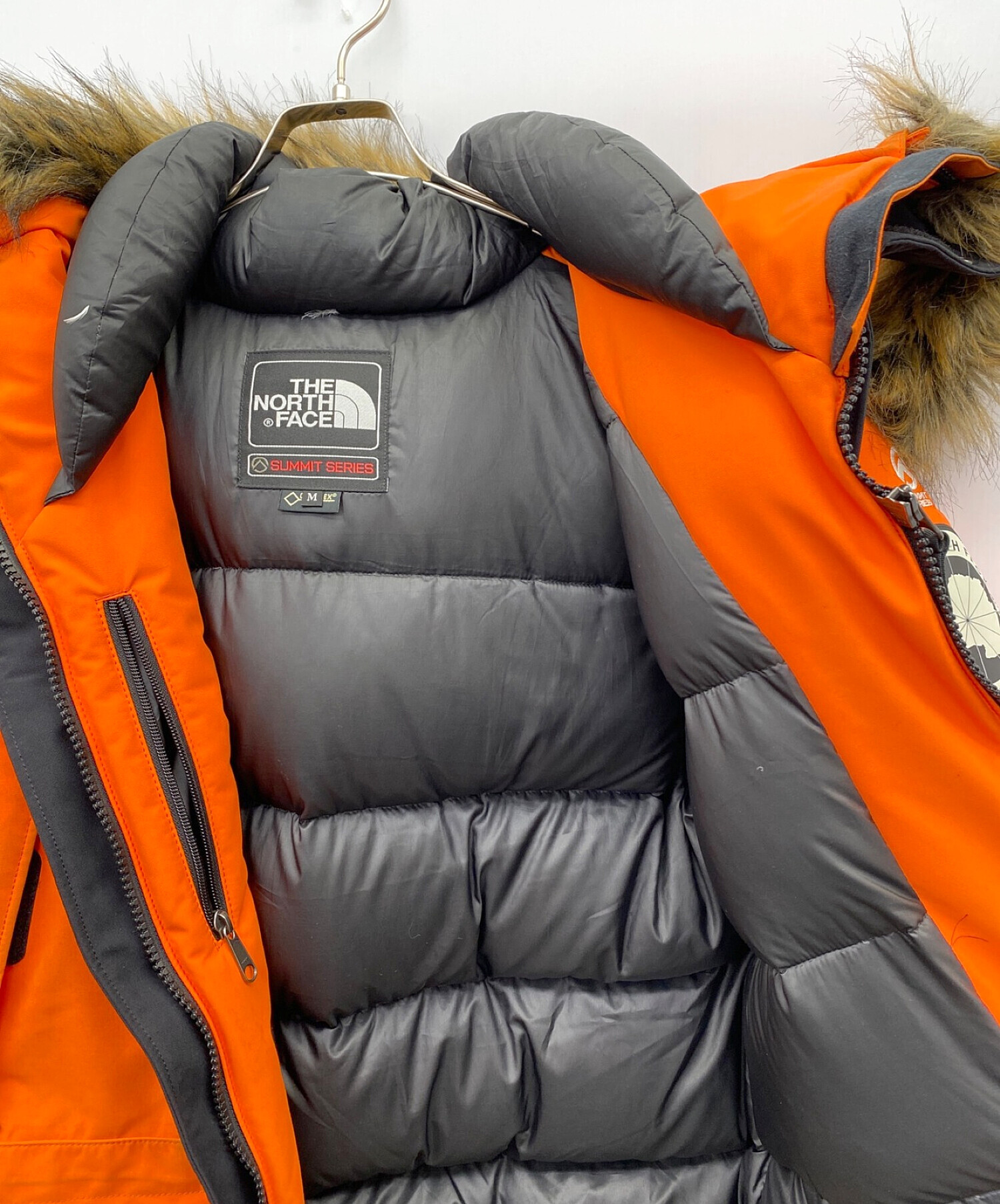 中古・古着通販】THE NORTH FACE (ザ ノース フェイス) ダウンジャケット オレンジ サイズ:M｜ブランド・古着通販  トレファク公式【TREFAC FASHION】スマホサイト