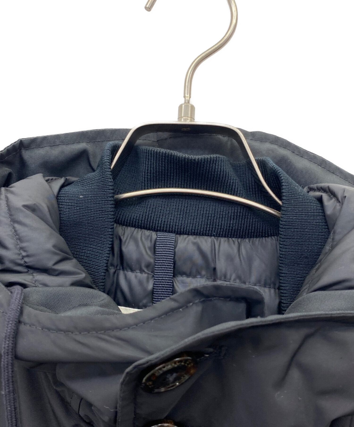 中古・古着通販】MONCLER (モンクレール) ダウンコート ブラック