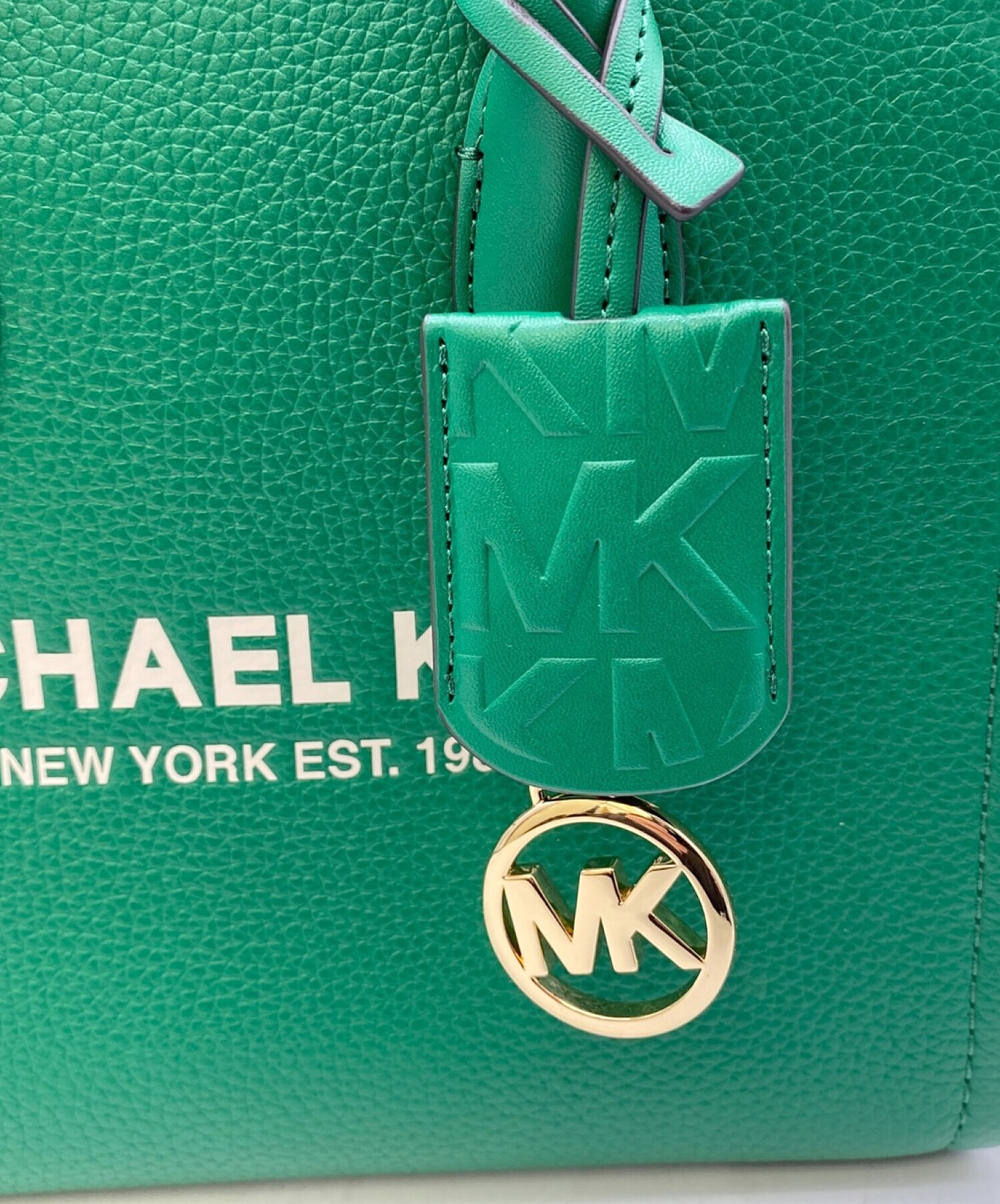 MICHAEL KORS (マイケルコース) 2WAYバッグ グリーン