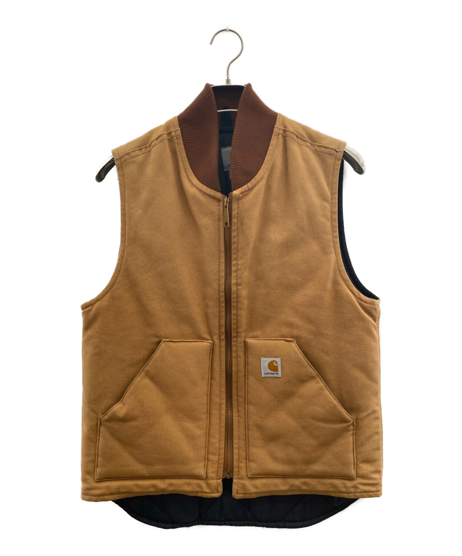 中古・古着通販】CarHartt (カーハート) ダックベスト カーキ サイズ:S