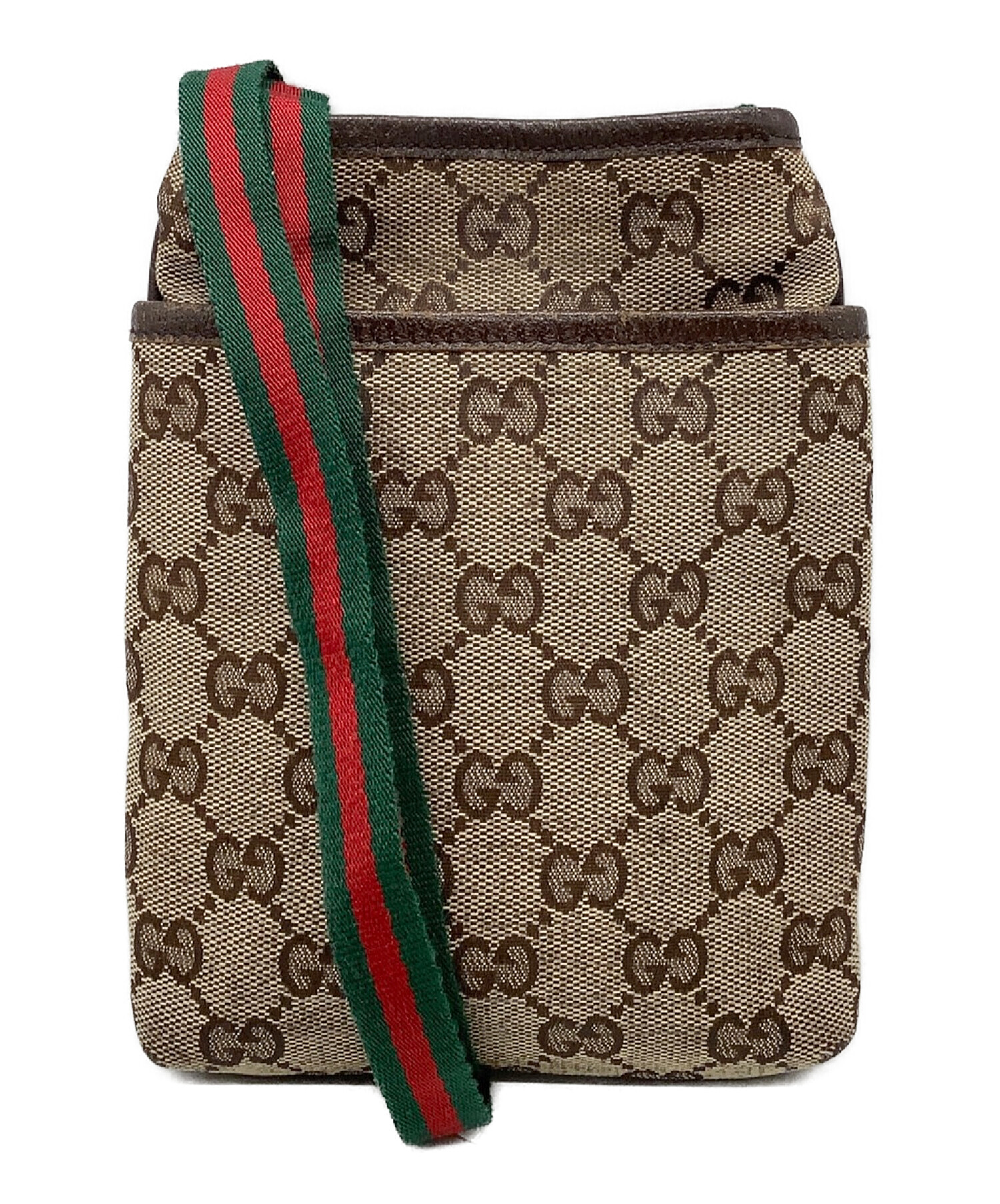 GUCCI (グッチ) ショルダーポーチ ベージュ