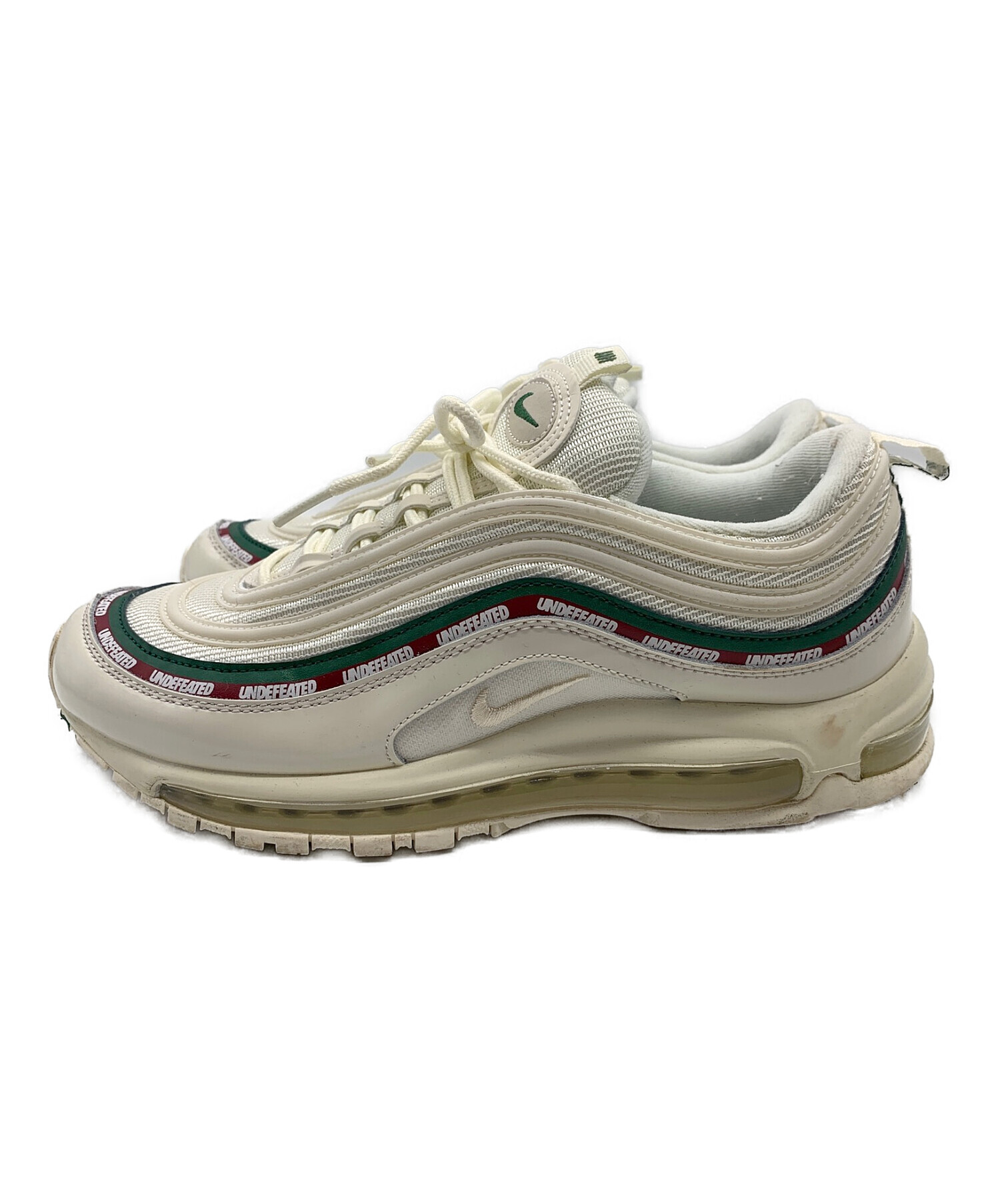 NIKE×UNDEFEATED (ナイキ×アンディフィーテッド) AIR MAX 97 OG ホワイト サイズ:26.5