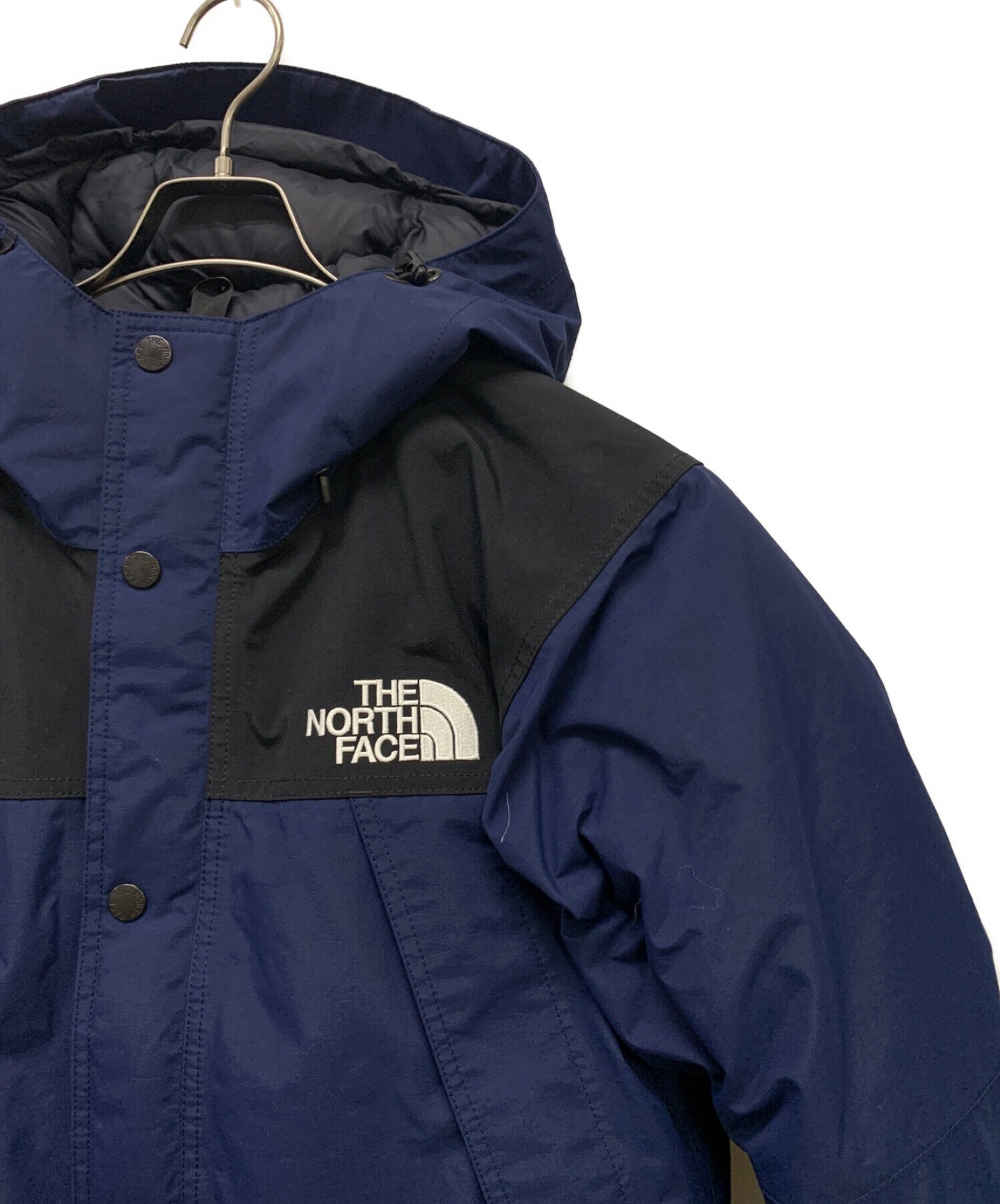 THE NORTH FACE◇MOUNTAIN DOWN JACKT/XL/ポリエステル/ネイビー