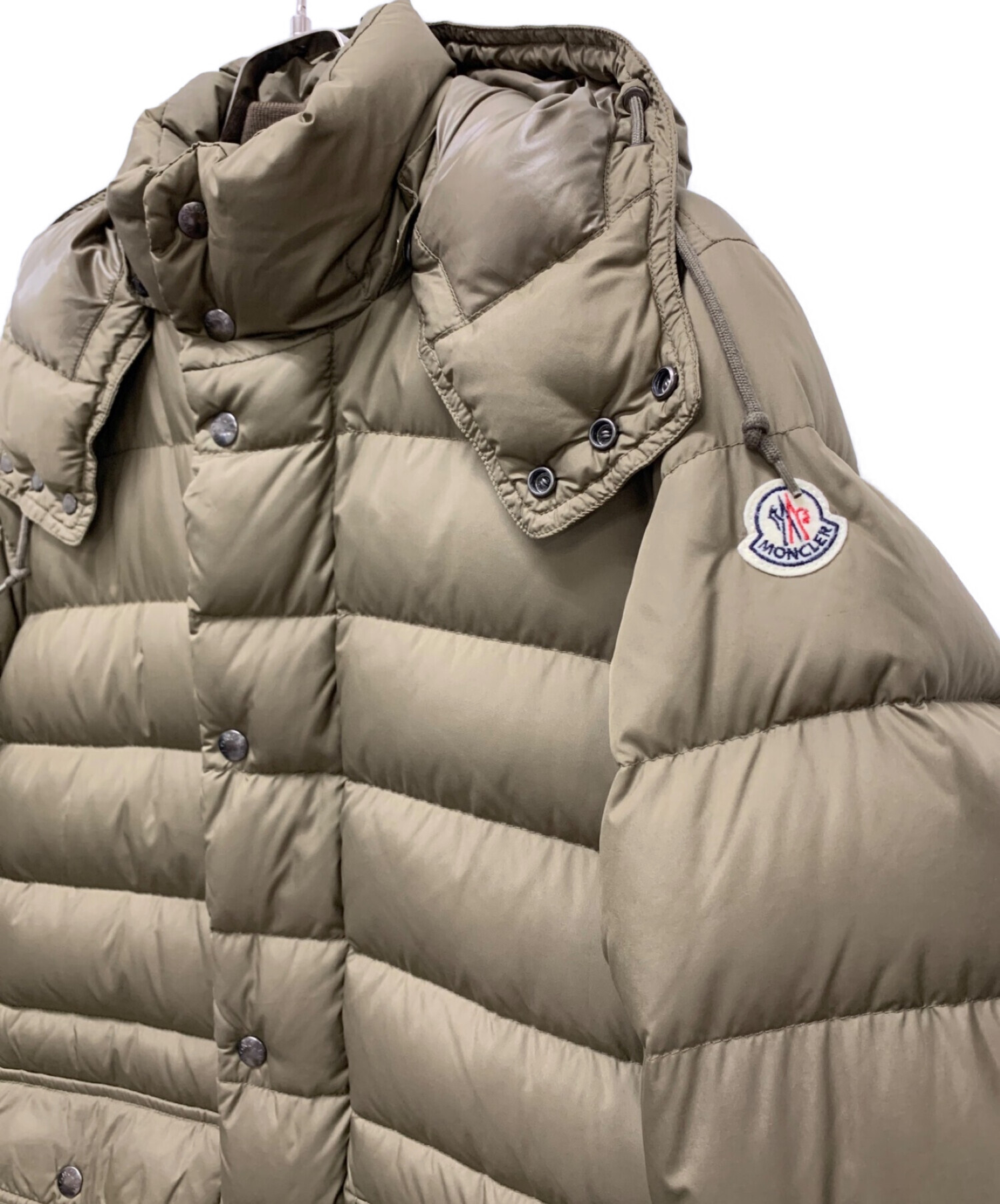 中古・古着通販】MONCLER (モンクレール) ダウンジャケット カーキ