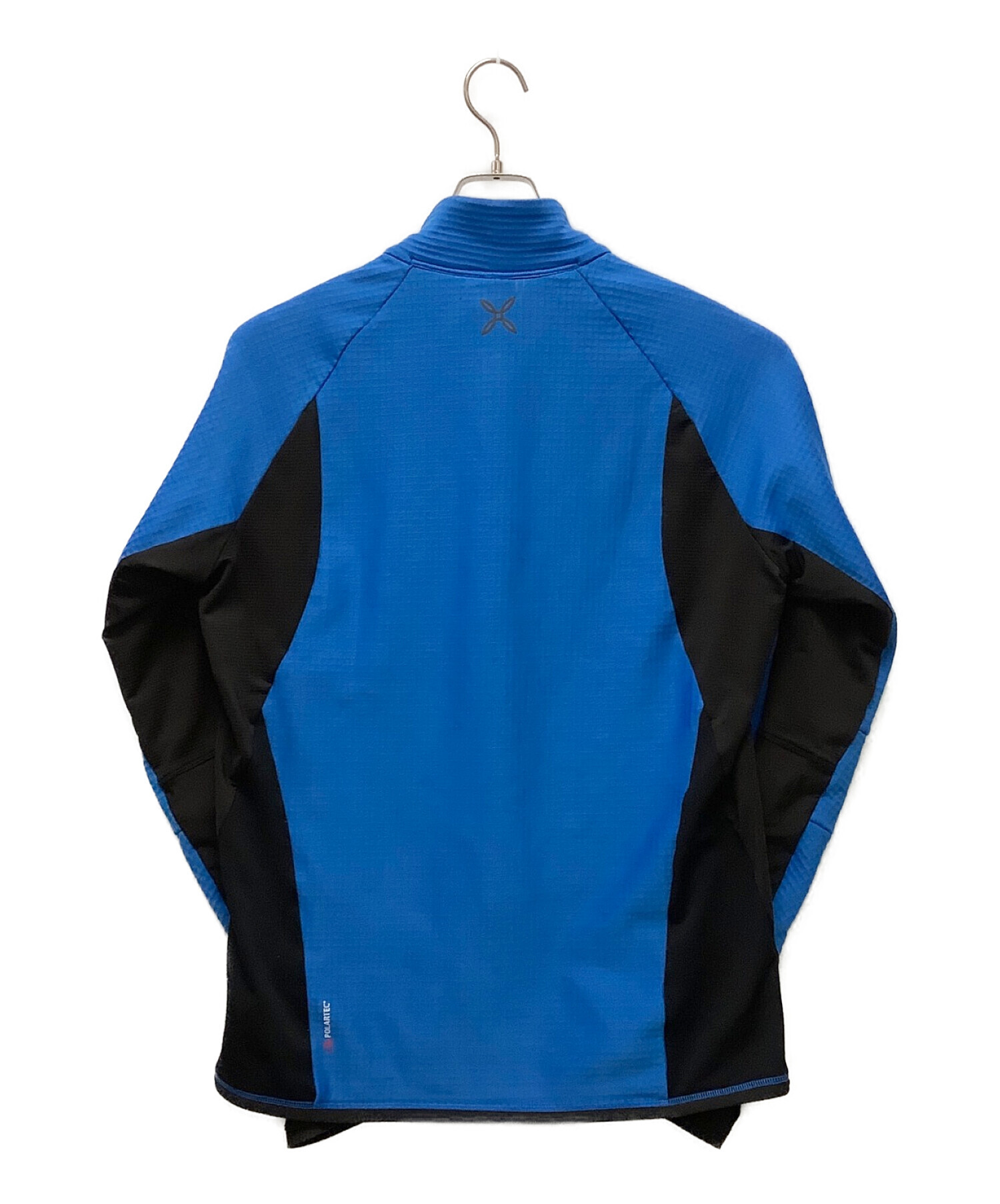 MONTURA (モンチュラ) パワーグリッドジャケット ブルー×ブラック サイズ:L