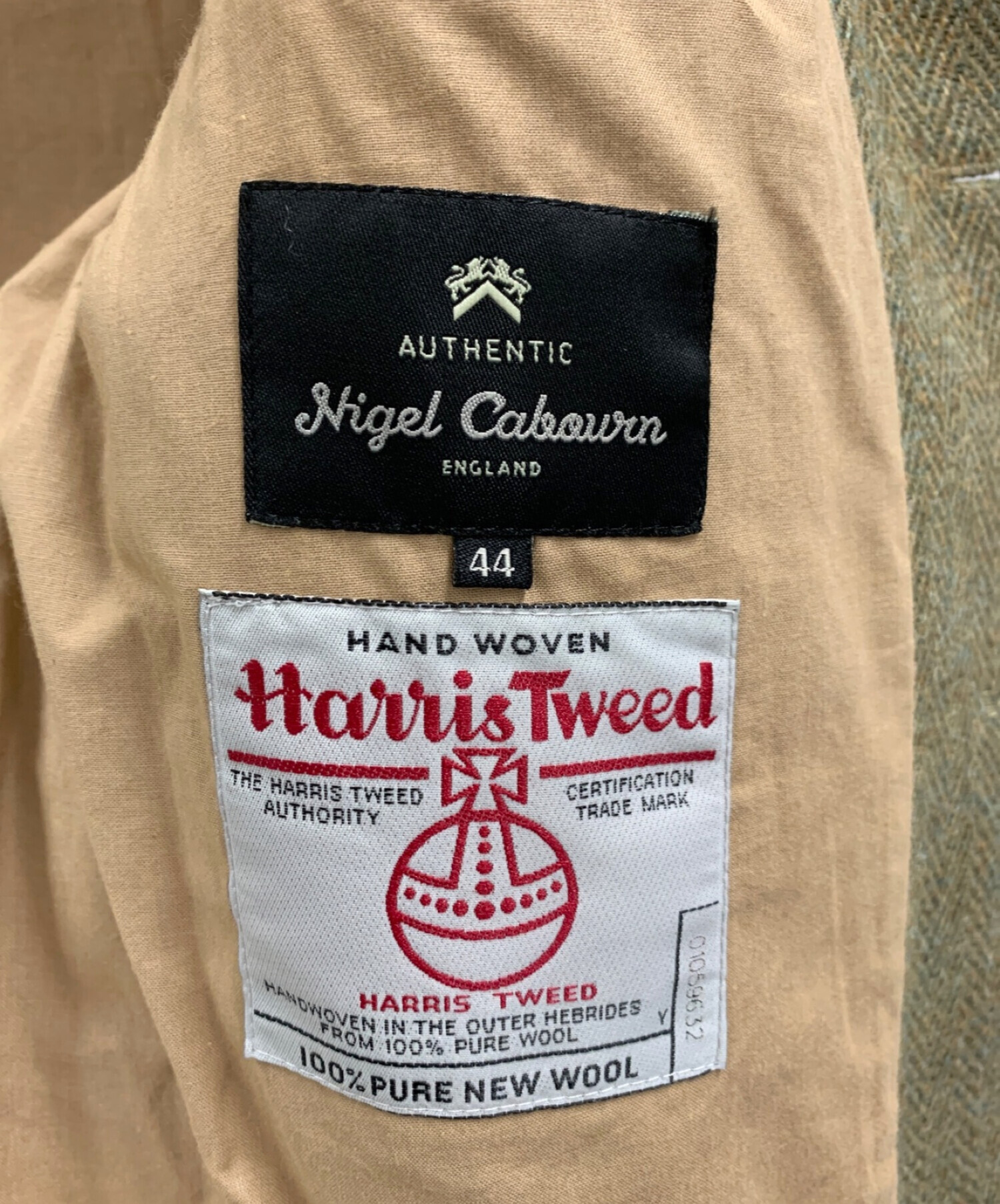 中古・古着通販】NIGEL CABOURN (ナイジェルケーボン) Harris Tweed