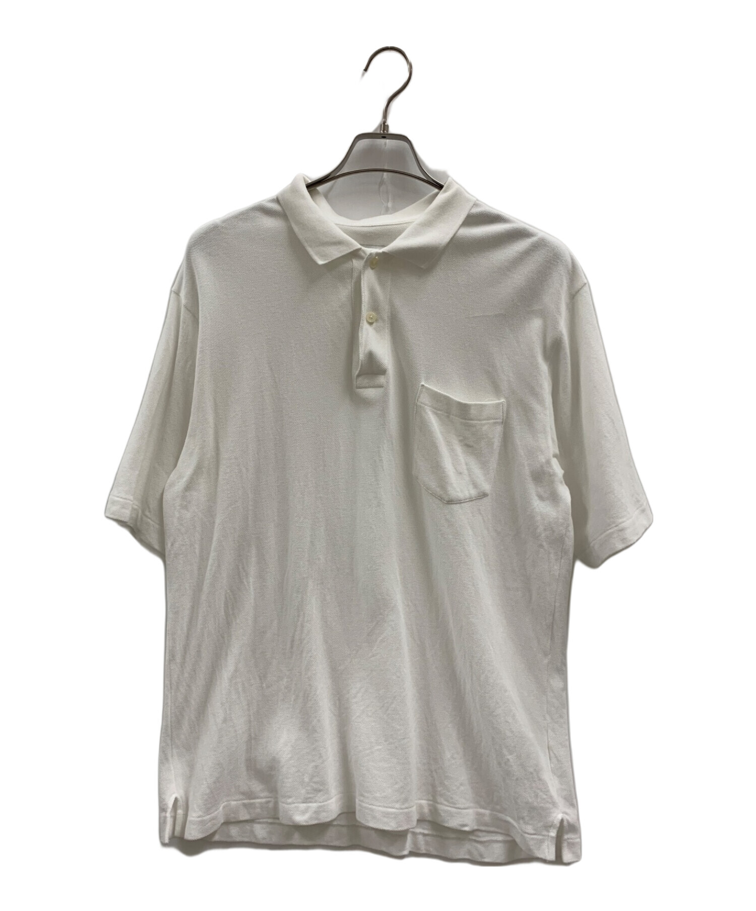 中古・古着通販】CIOTA (シオタ) ポロシャツ ホワイト サイズ:M 