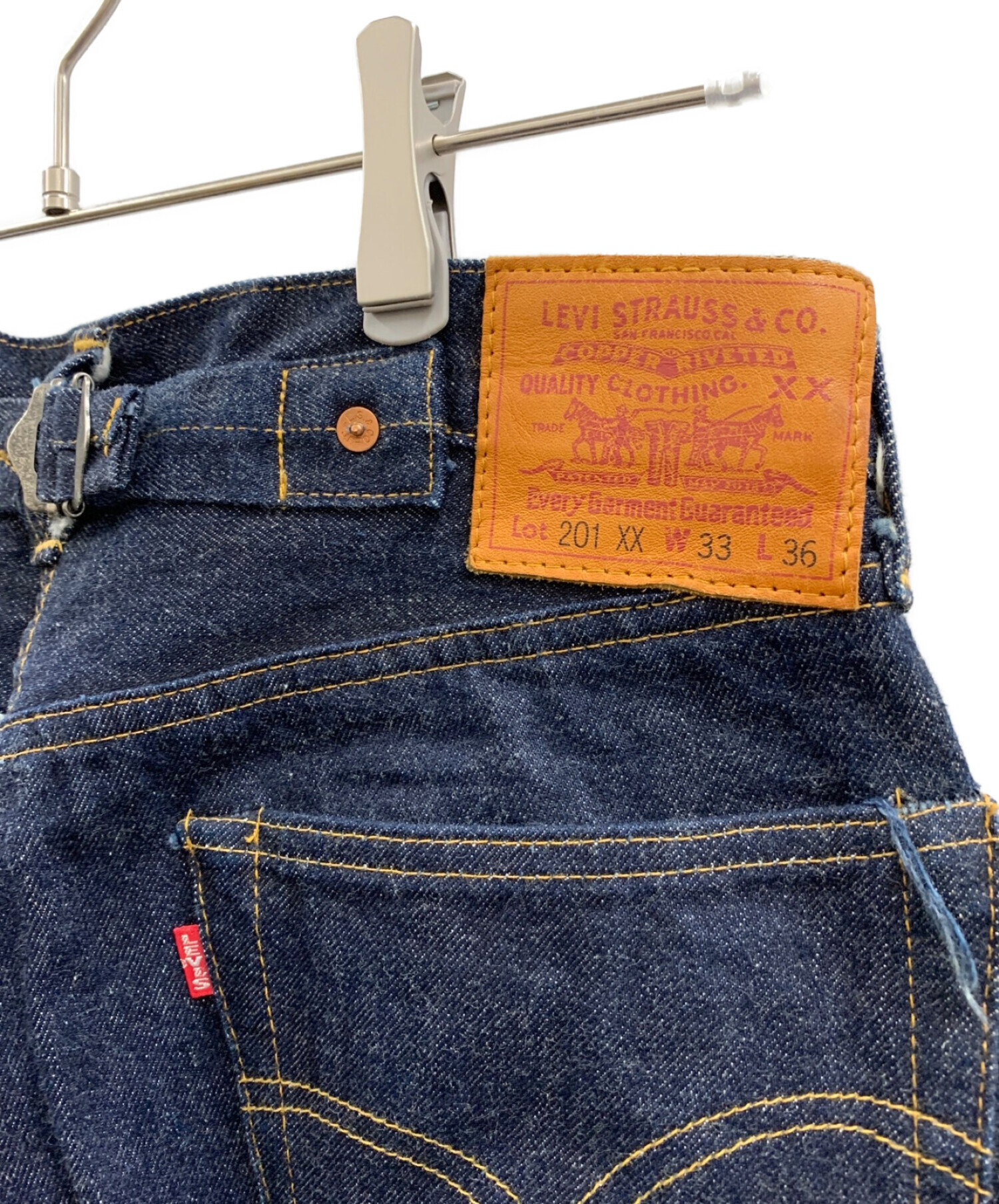 中古・古着通販】LEVI'S (リーバイス) 201XXデニムパンツ サイズ:ｗ33×L36｜ブランド・古着通販 トレファク公式【TREFAC  FASHION】スマホサイト