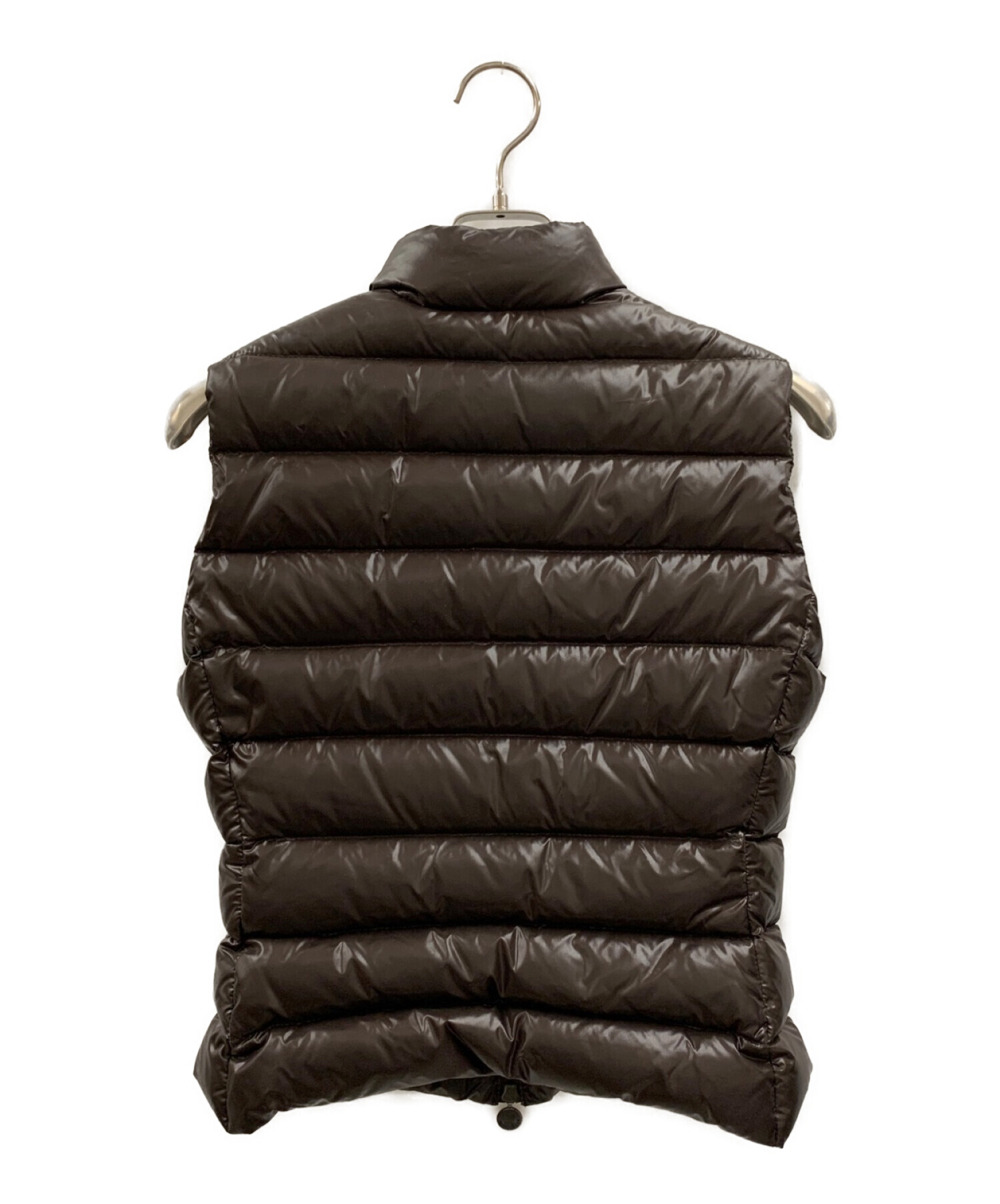 中古・古着通販】MONCLER (モンクレール) GHANYダウンベスト ブラウン ...