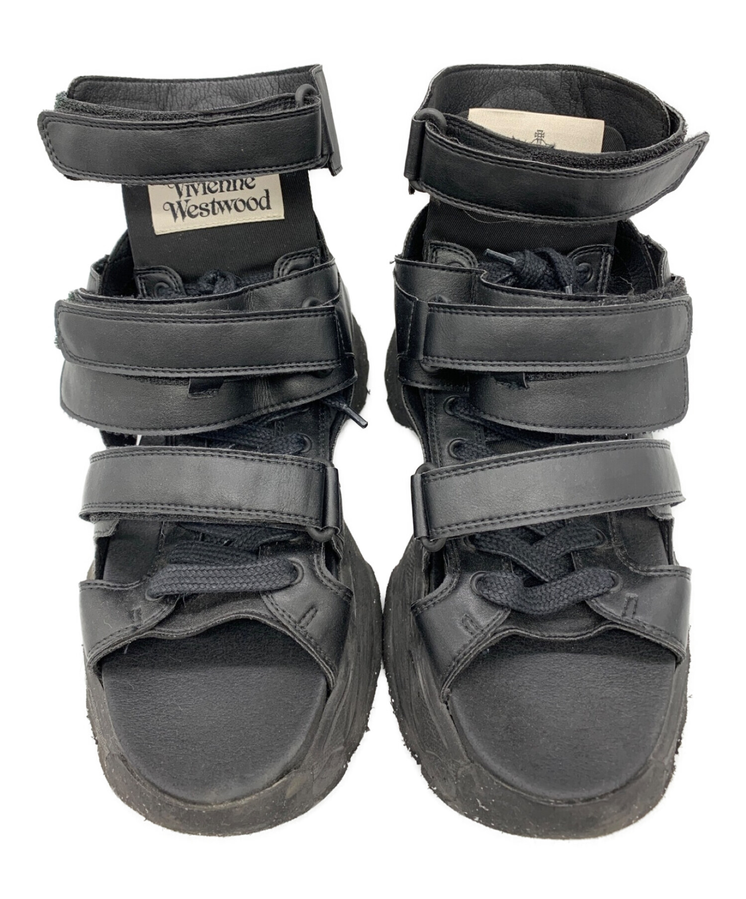 Vivienne Westwood (ヴィヴィアンウエストウッド) ROMPER SANDAL ブラック サイズ:25