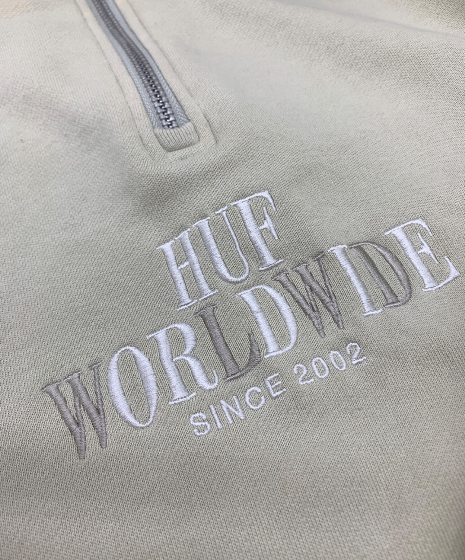 中古・古着通販】HUF (ハフ) ハーフジップスウェット ミント サイズ:XL｜ブランド・古着通販 トレファク公式【TREFAC  FASHION】スマホサイト