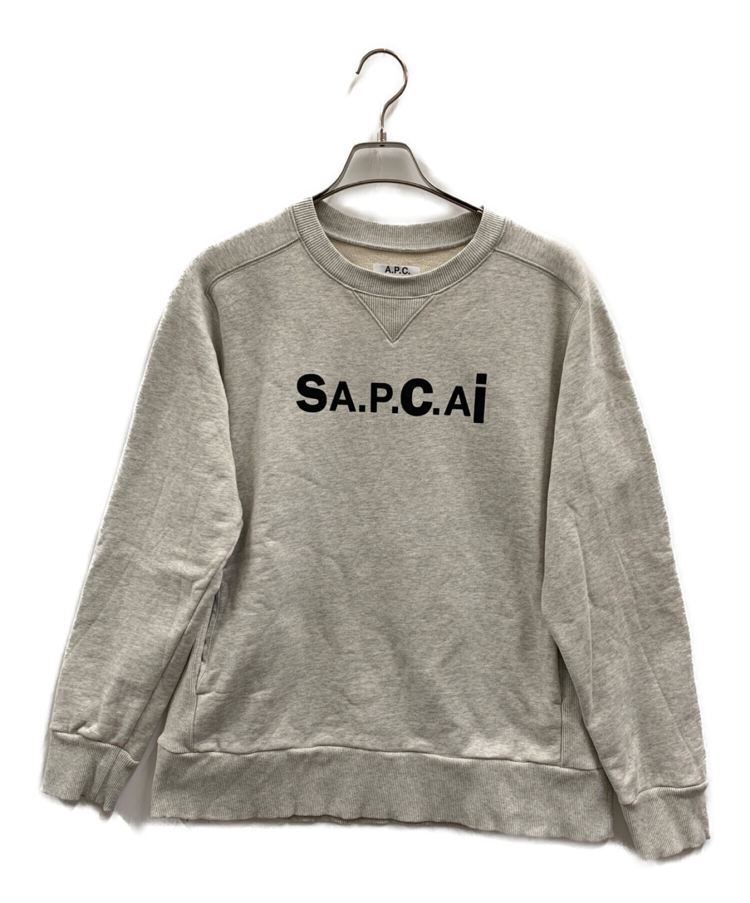 Mサイズ　SACAI x APC Tシャツ　グレー　新品mamek