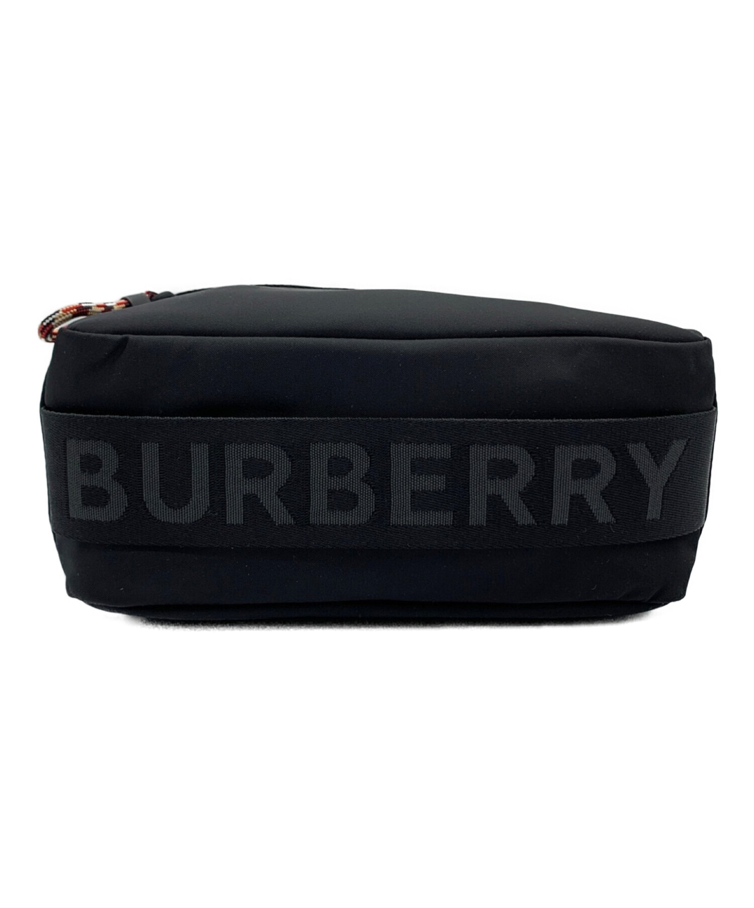 中古・古着通販】BURBERRY (バーバリー) ショルダーバッグ ブラック 