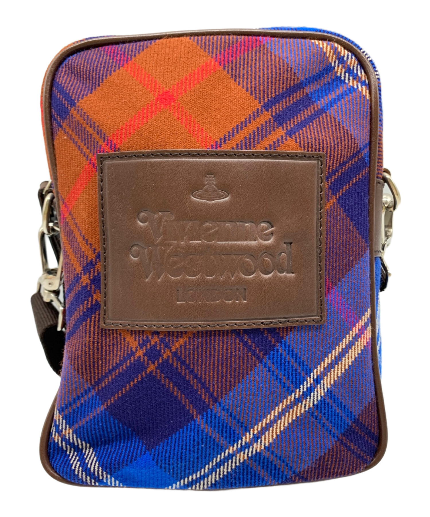 中古・古着通販】Vivienne Westwood (ヴィヴィアンウエストウッド) Vivienne Westwood ショルダーバッグ  ブルー×ブラウン｜ブランド・古着通販 トレファク公式【TREFAC FASHION】スマホサイト